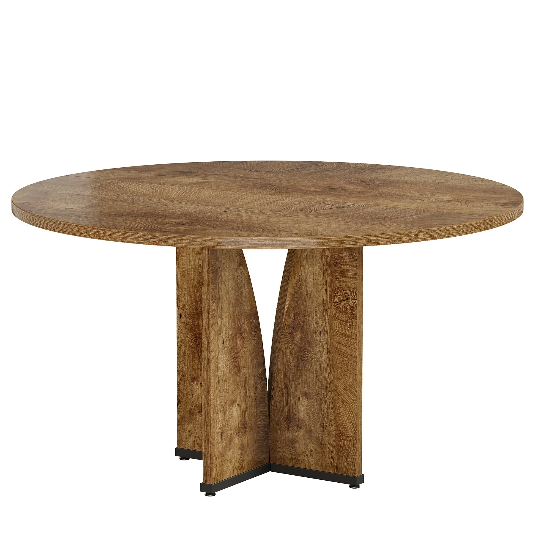 39" Round Dining Table, Farmhouse Kitchen Table for 4 People - Image 12