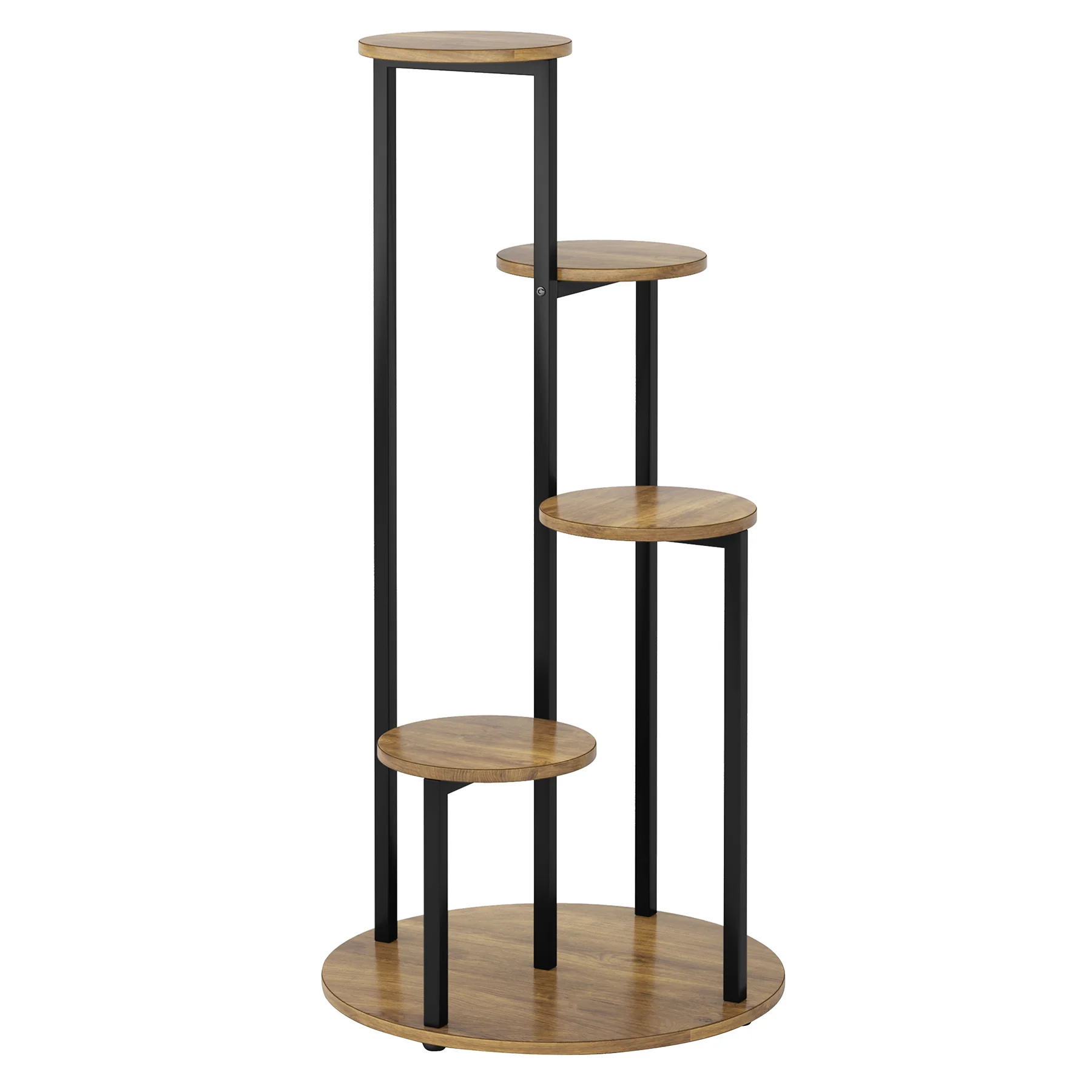 4-Tier Plant Stand, Multiple Potted Plants Holder Corner Flower Shelf - Image 10