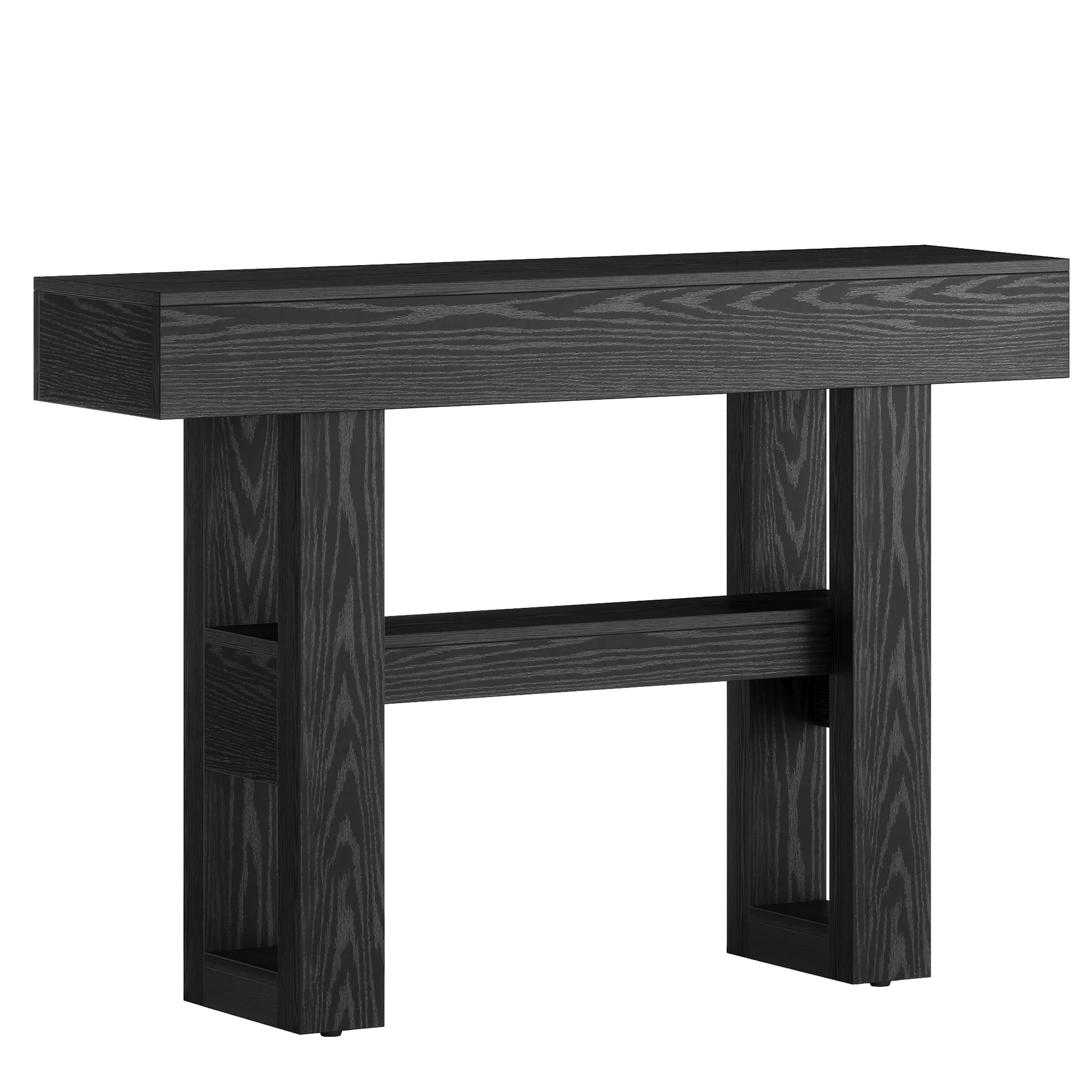 Tribesigns 41.34" Console Table, Rustic 2-Tier Storage for Entryway and Living Room - Image 24