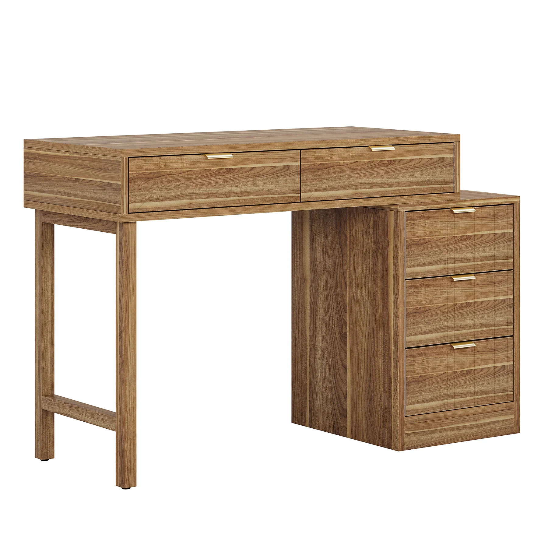 55" Makeup Vanity Table, Rustic Dressing Table Makeup Table - Image 13