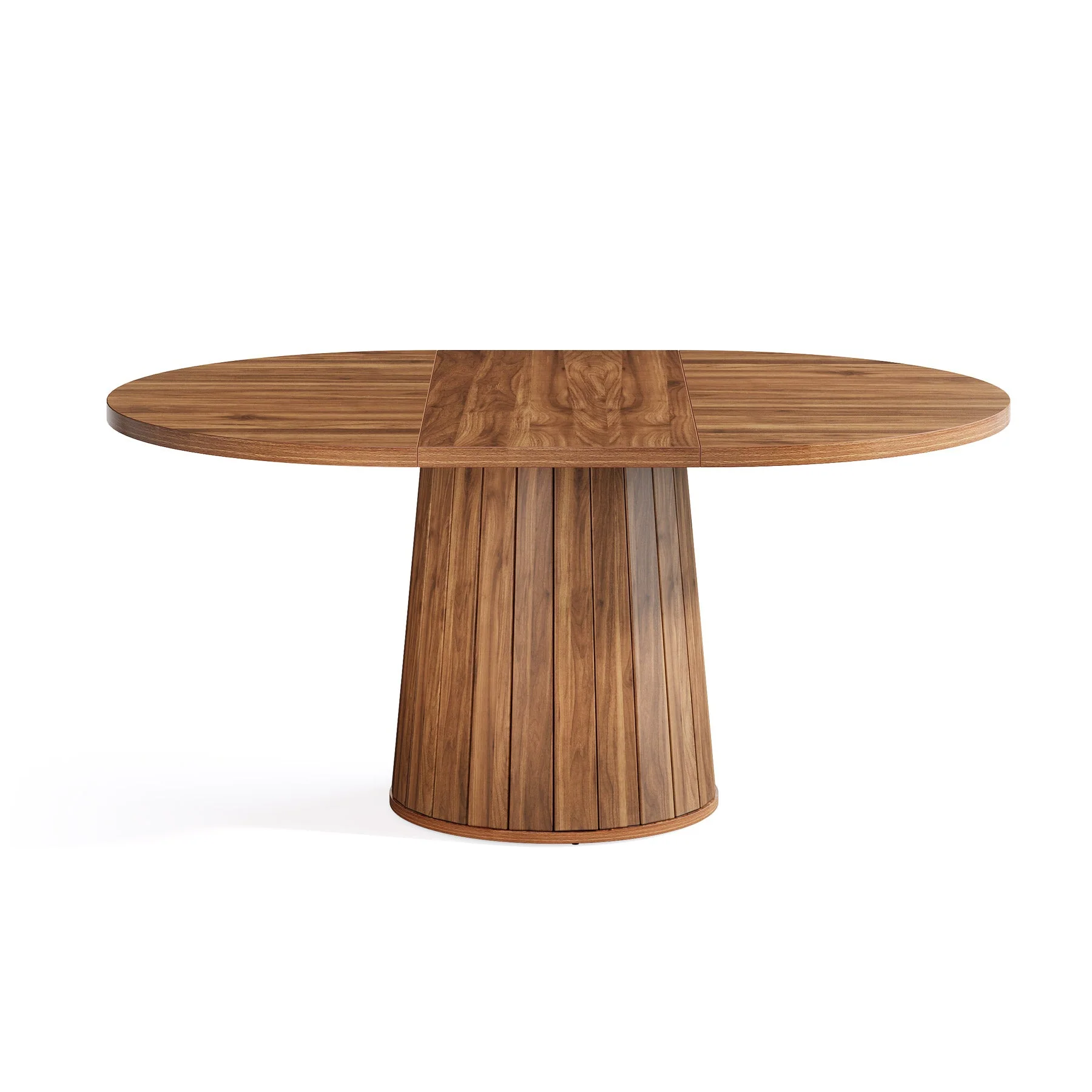55" Oval Meeting Table, Wood Conference Table For 6 People - Image 12