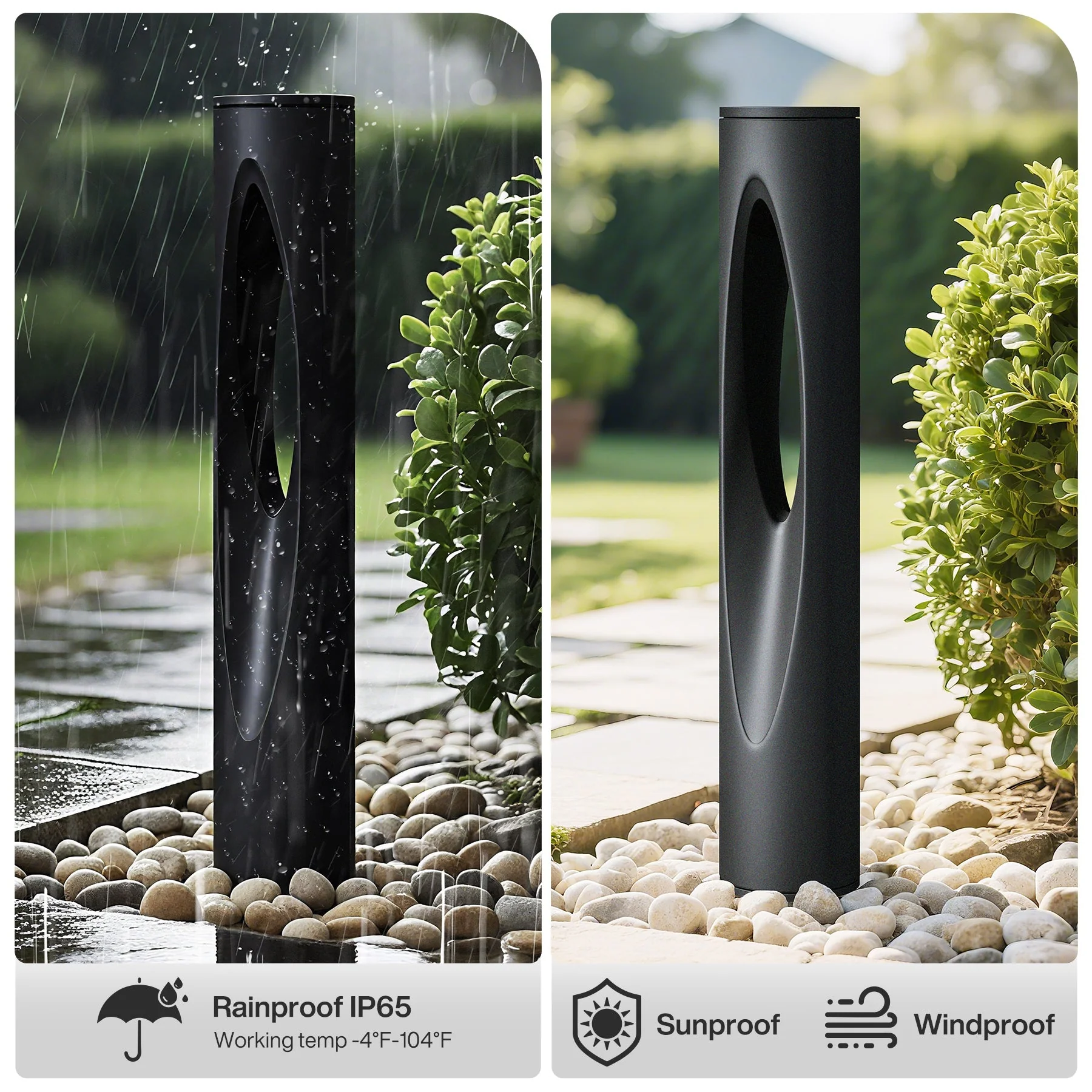 6-Pack Low-Voltage Landscape Lights, 4.8W LED Pathway Lights - Image 4