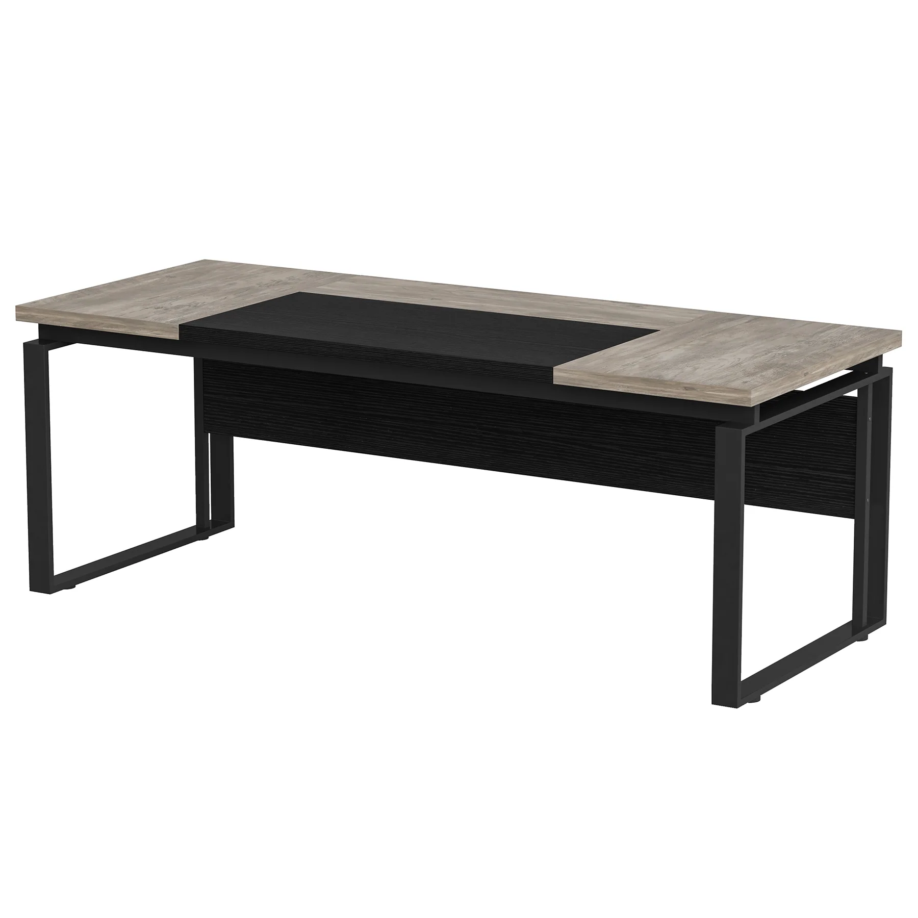63" Computer Desk, Modern Executive Desk with Sturdy Legs - Image 11