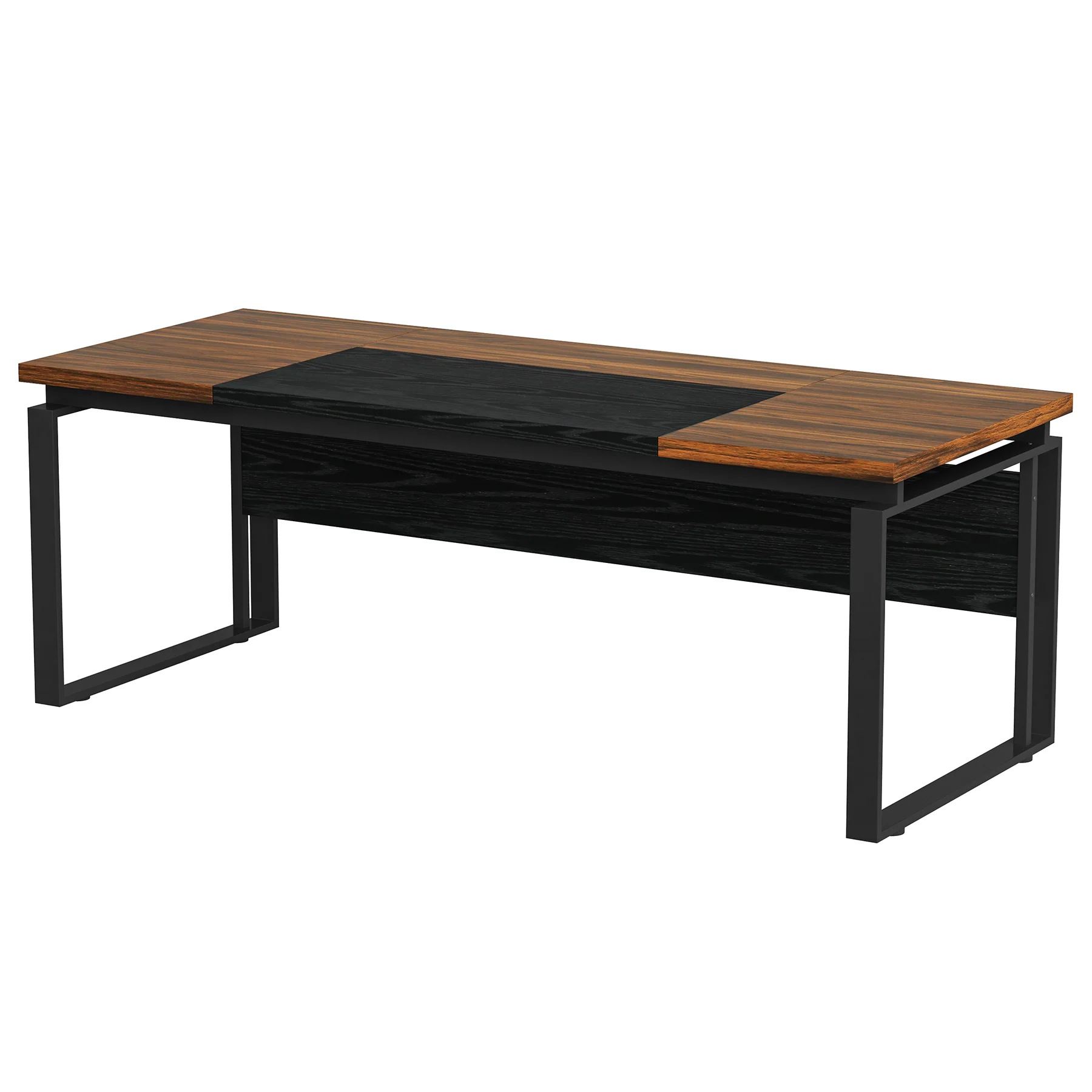 63" Computer Desk, Modern Executive Desk with Sturdy Legs - Image 13