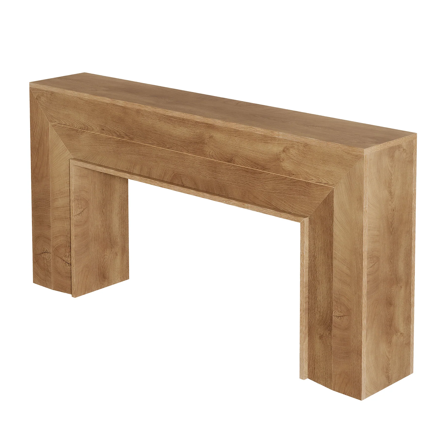 63" Console Table, Farmhouse Entryway Sofa Table for Hallway, Living Room - Image 9