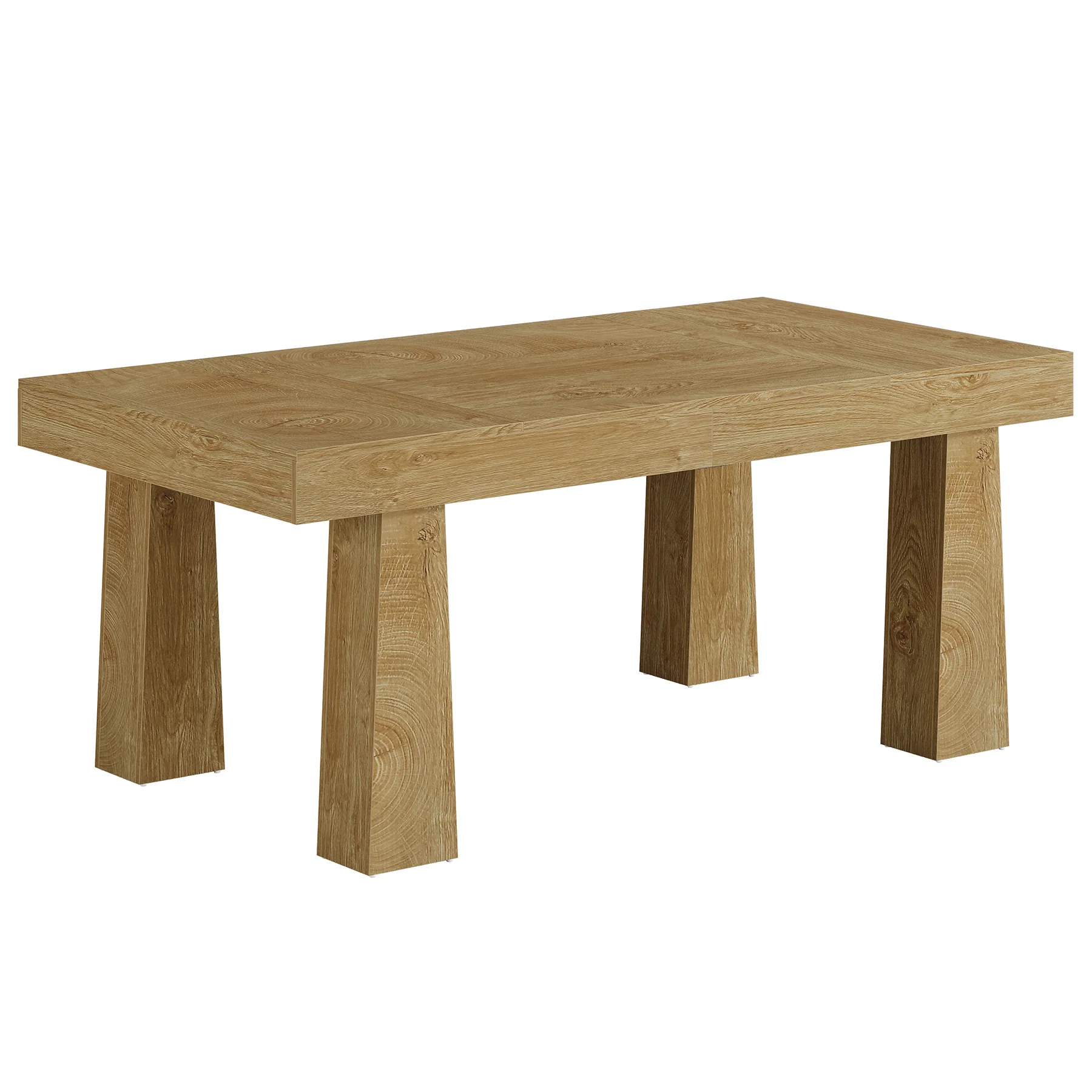 Modern Kitchen Table, 63" Dining Table Dinner Table for 4-6 - Image 12