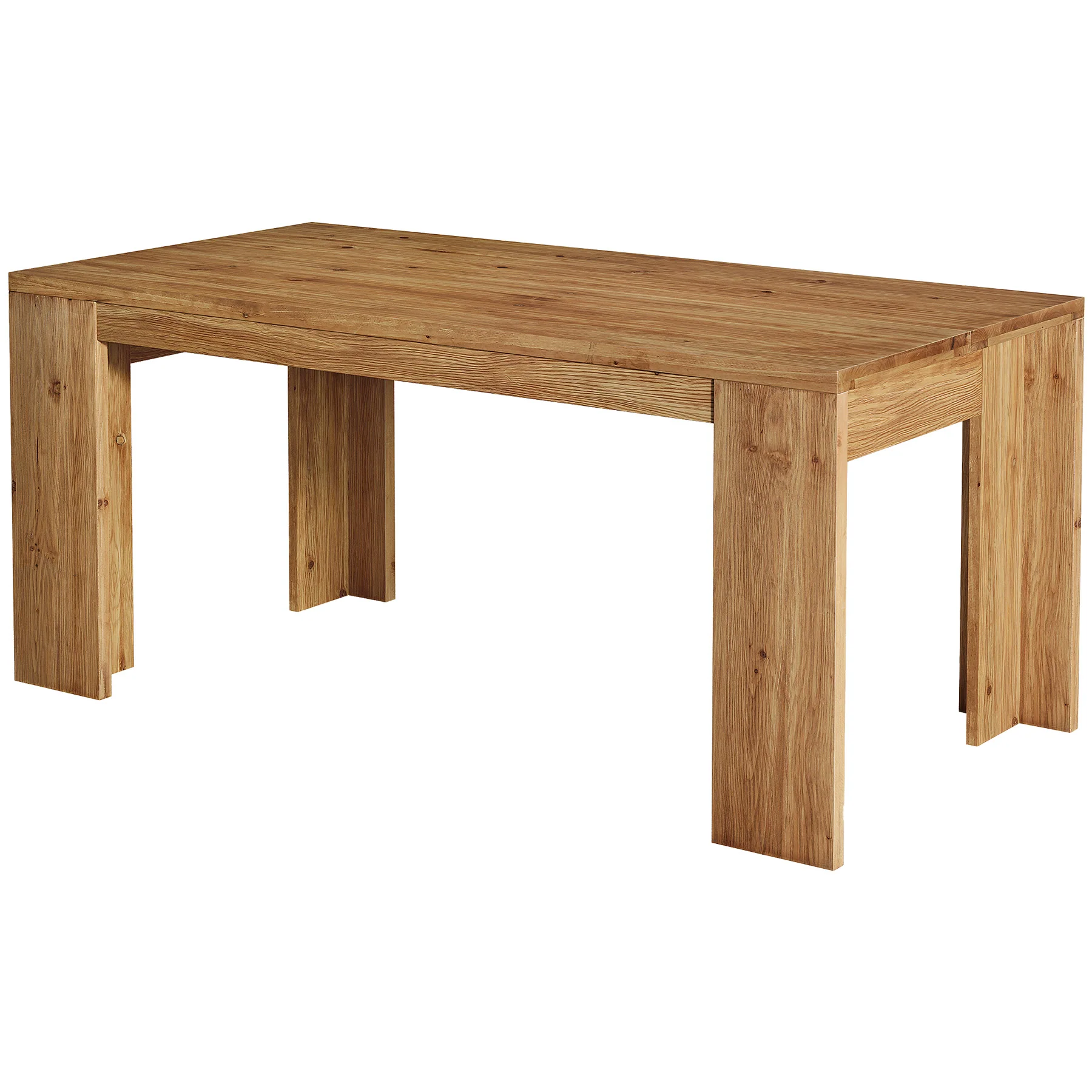 Tribesigns 63" Solid Wood Dining Table, Farmhouse Kitchen Table for Home - Image 13