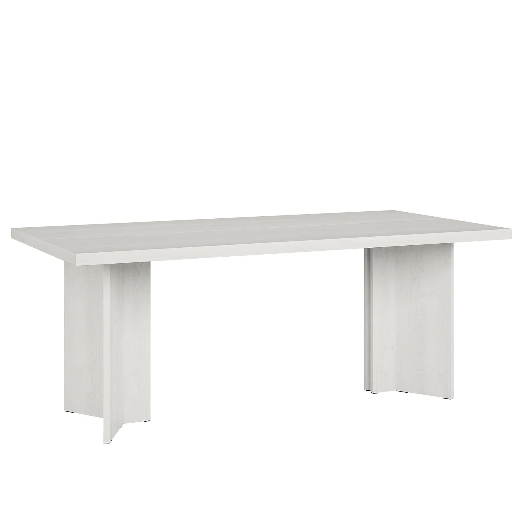 63" Dining Table, Farmhouse Kitchen Table with Large Tabletop for 4-6 - Image 18
