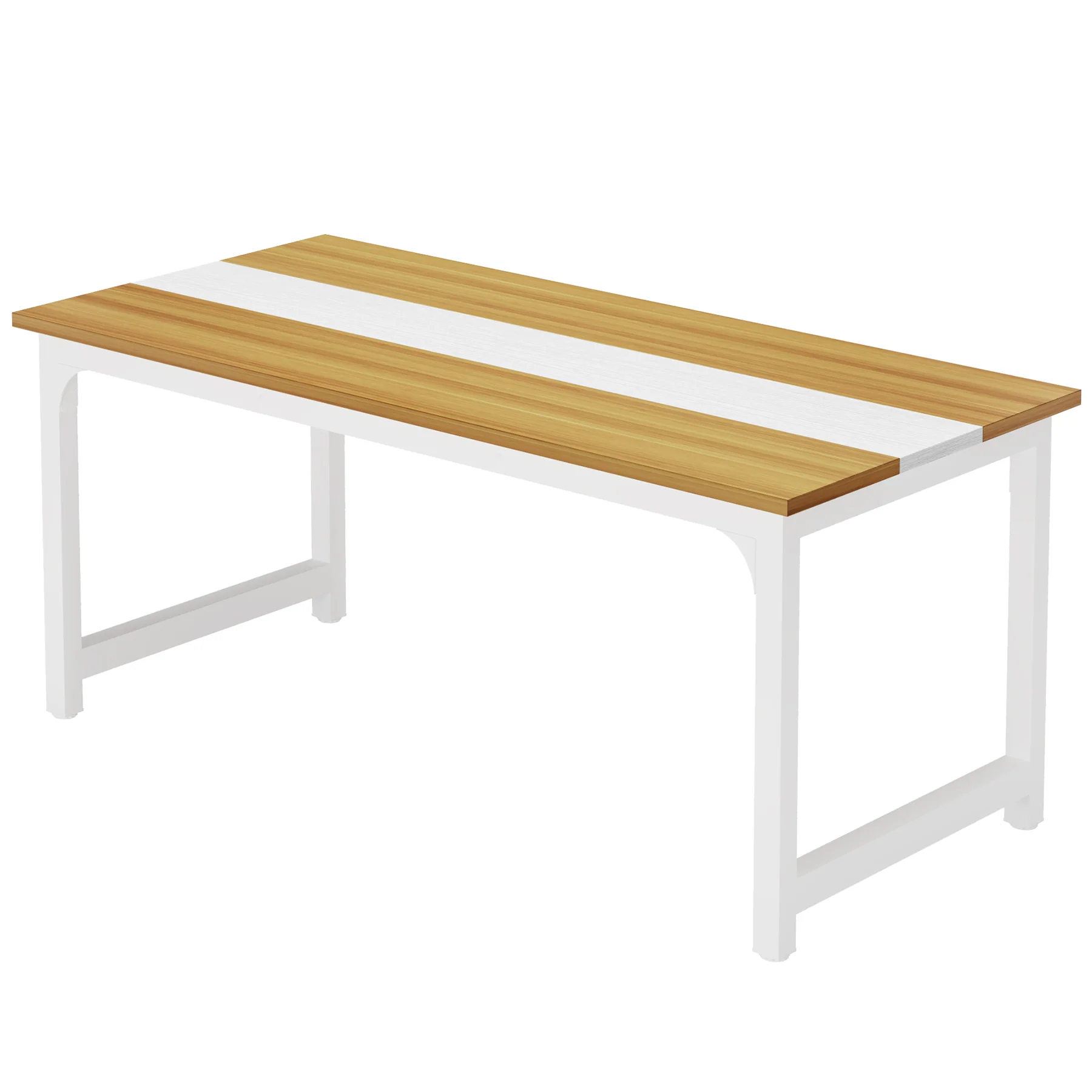 Simple Conference Table, Rectangular Meeting Table Computer Desk - Image 30