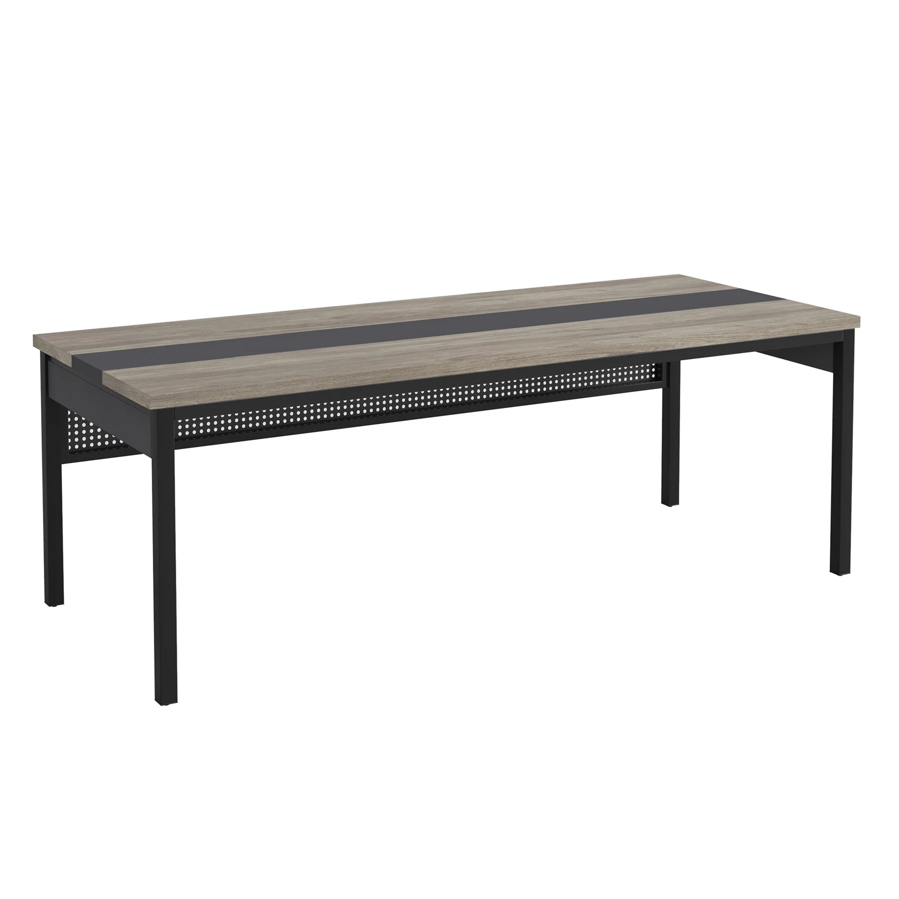 70.8" Executive Desk, Large Computer Desk Home Office Desk - Image 8