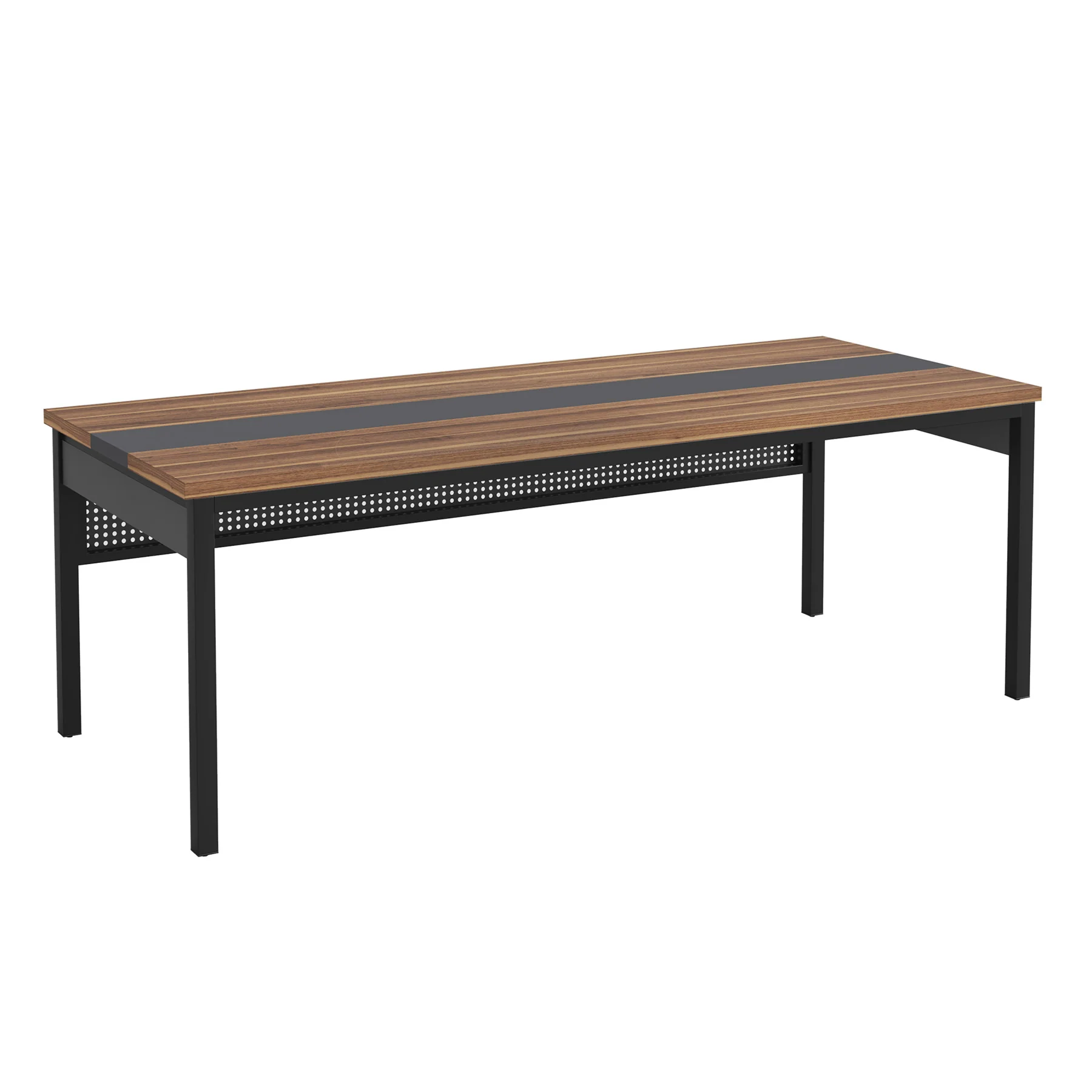 70.8" Executive Desk, Large Computer Desk Home Office Desk - Image 9