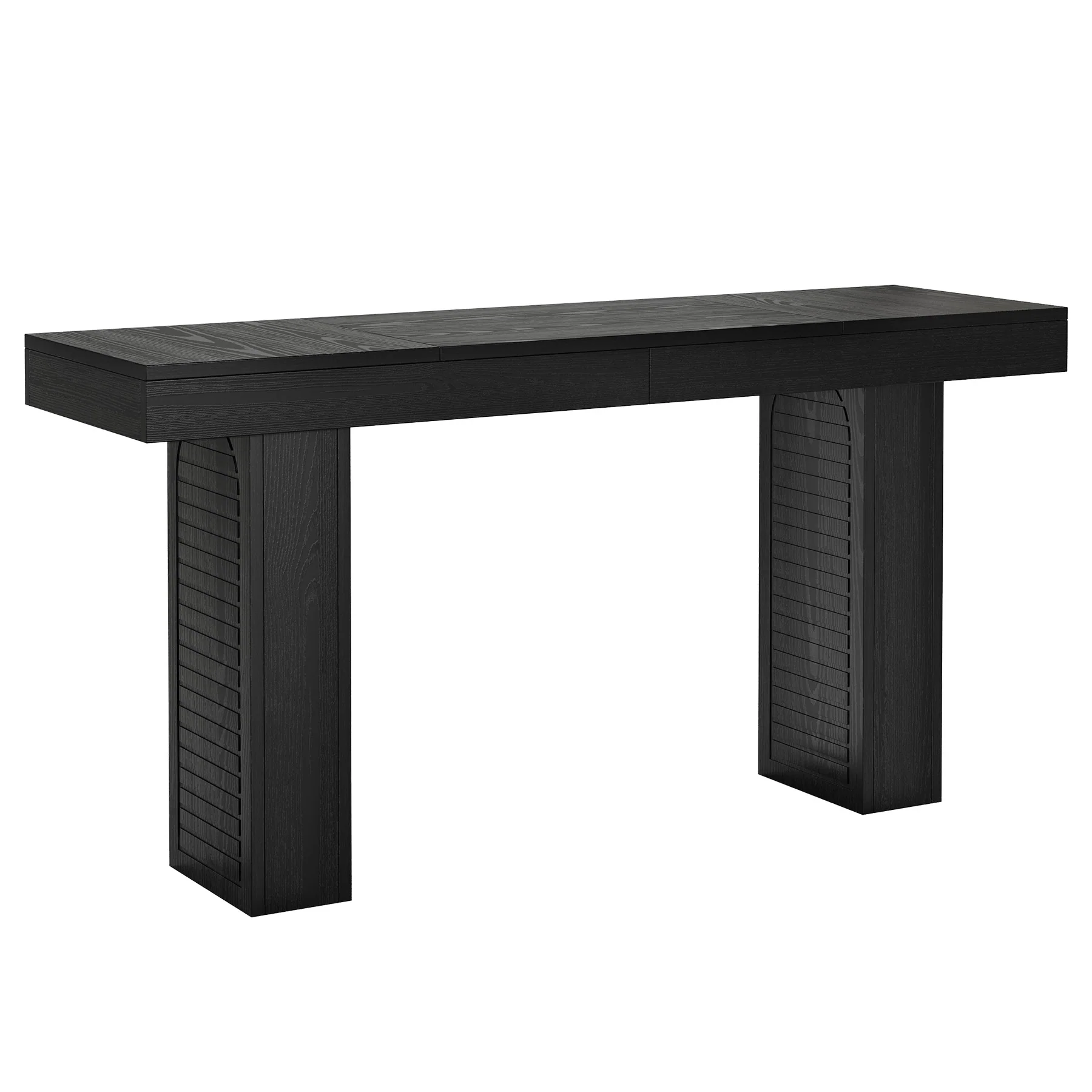 70.9" Bar Table, Counter Height Pub Table with Sturdy Pedestal Base - Image 10
