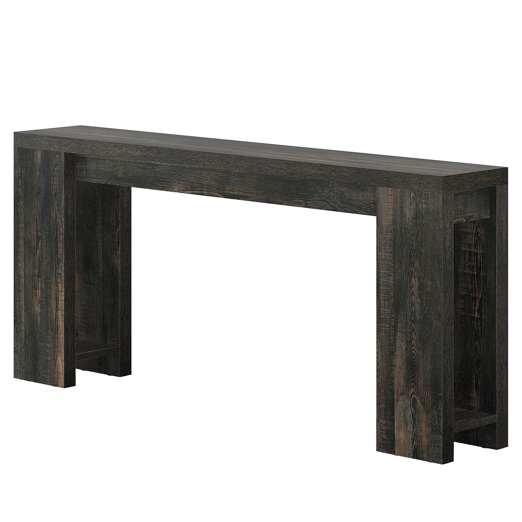 70.9" Console Table, Narrow Entryway Sofa Table Behind Couch for Hallway - Image 11