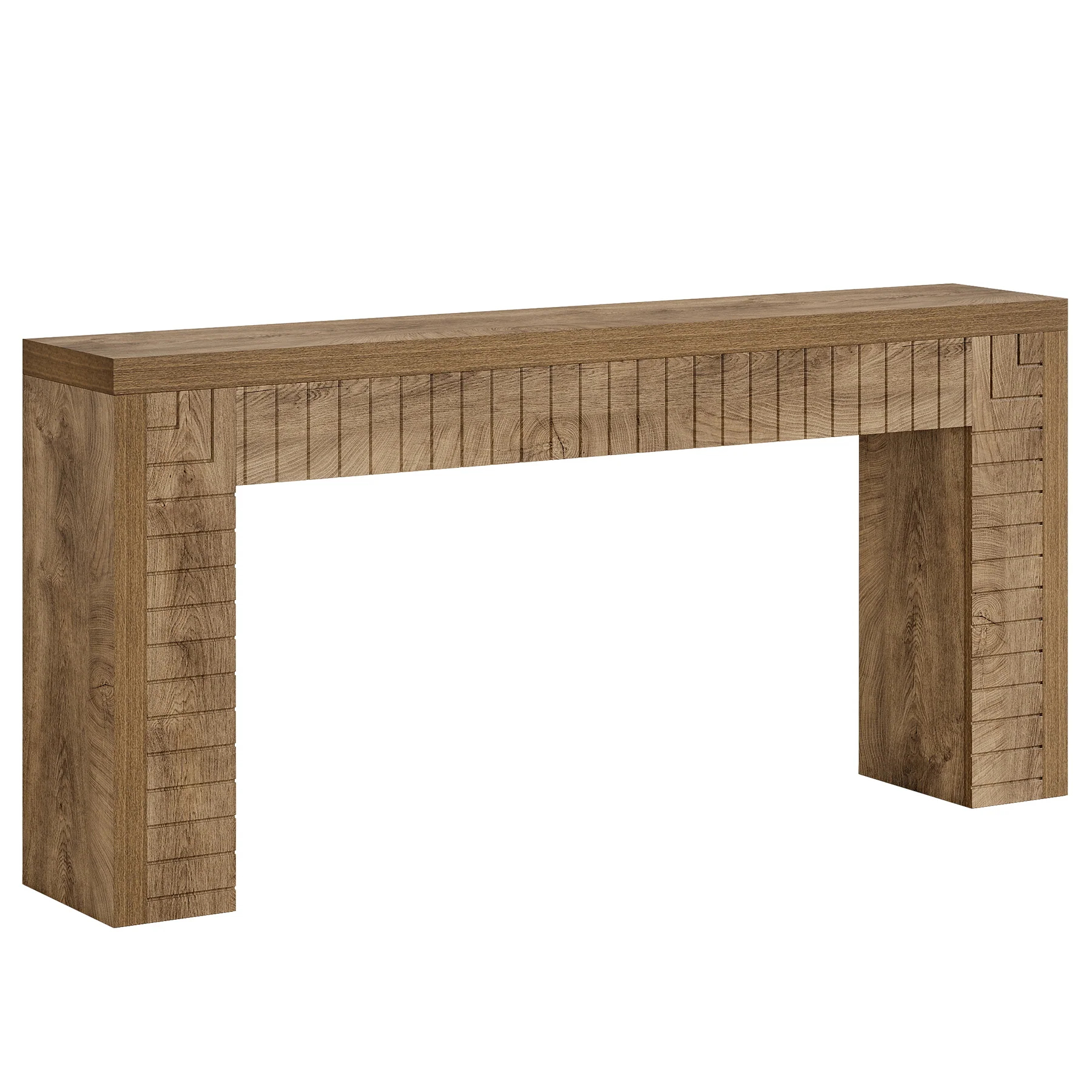 70.9" Long Console Table, Narrow Sofa Table Behind Couch for Hallway - Image 8