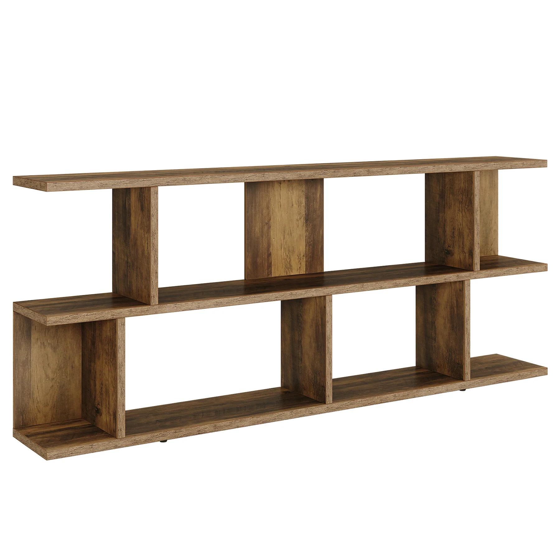 71" Console Table, 3 Tier Farmhouse Sofa Table with Storage - Image 7