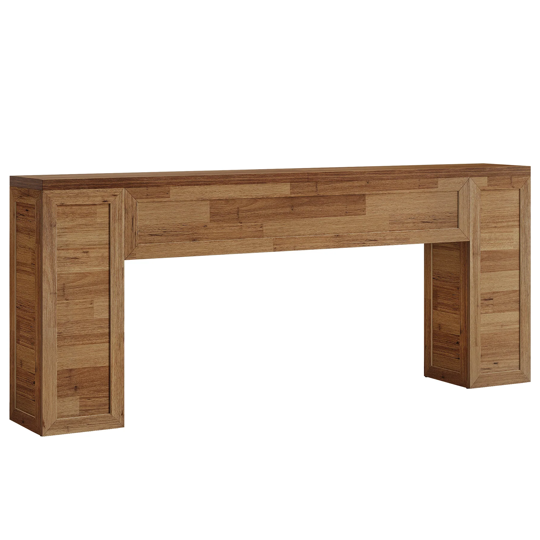 78.7" Long Console Table for Entryway, Farmhouse Narrow Sofa Table Behind Couch - Image 9