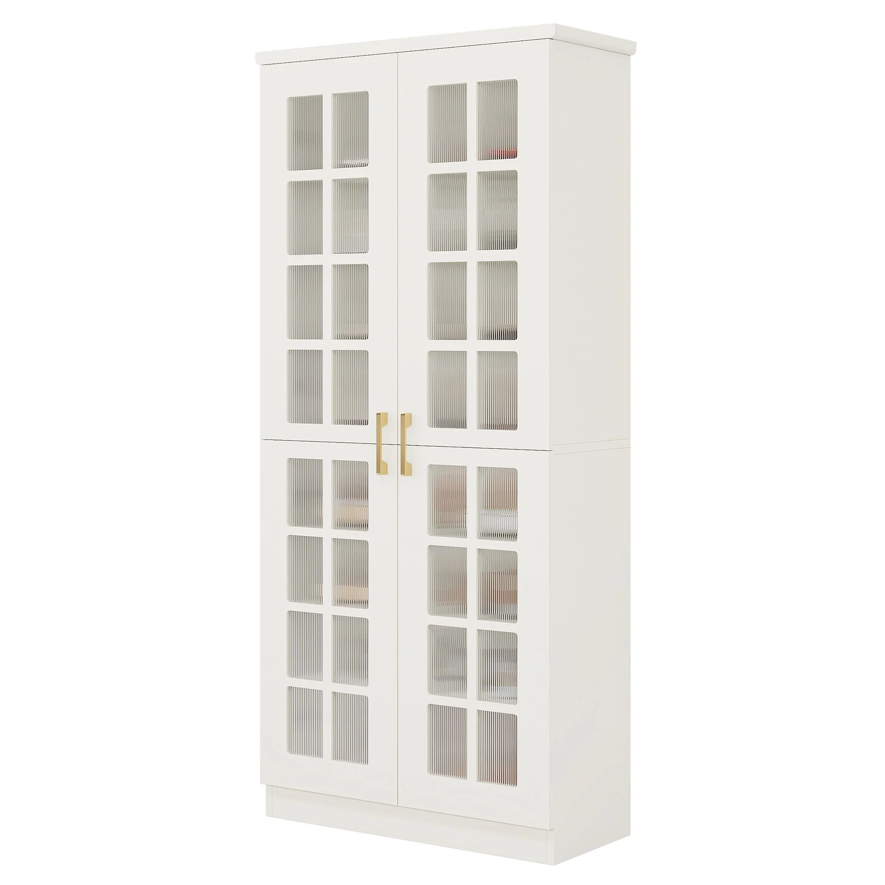 Modern Shoe Cabinet, 8-Tier Shoe Storage Racks With Adjustable Shelves - Image 12