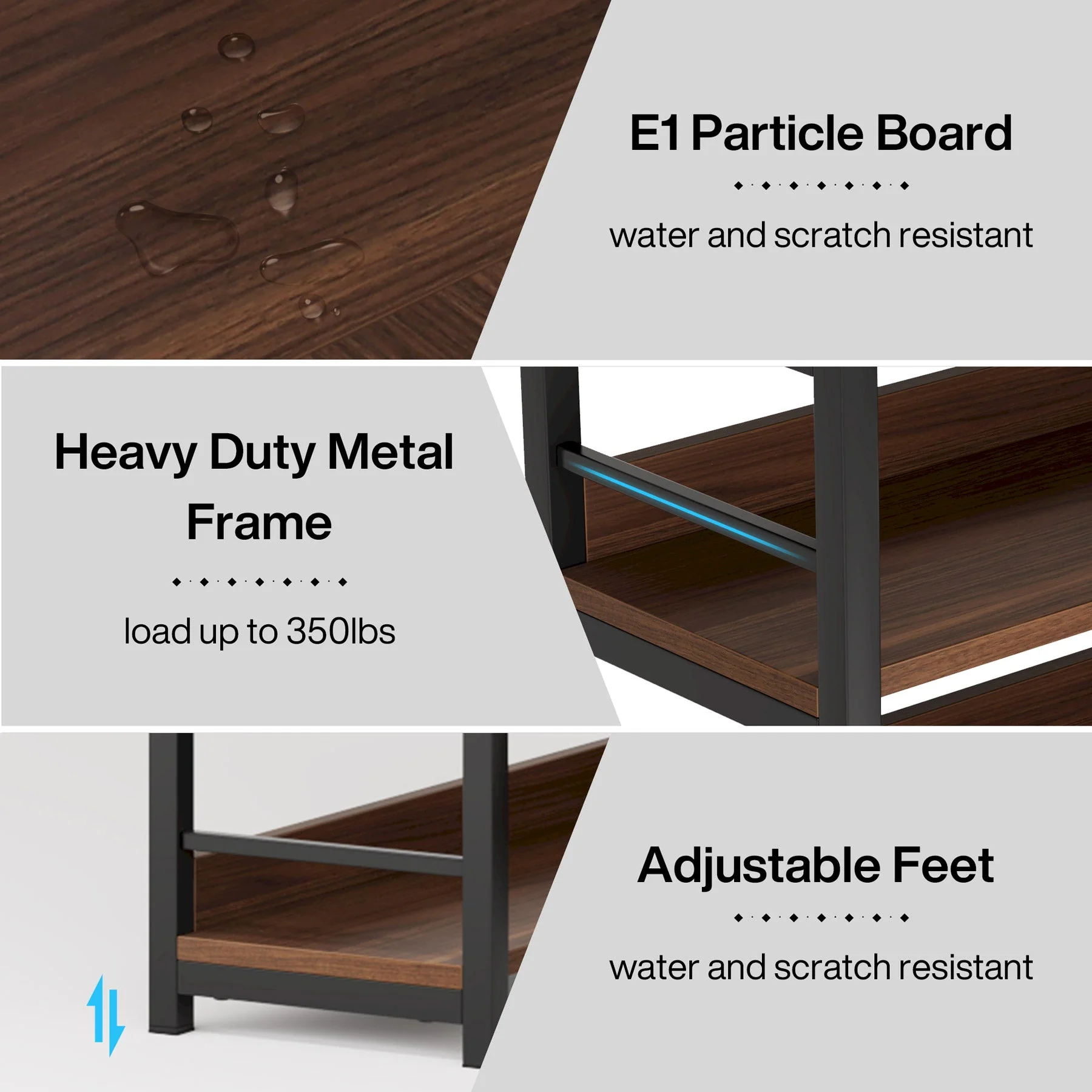 9-Tier Corner Shoe Rack, Freestanding Shoe Storage Shelf - Image 8