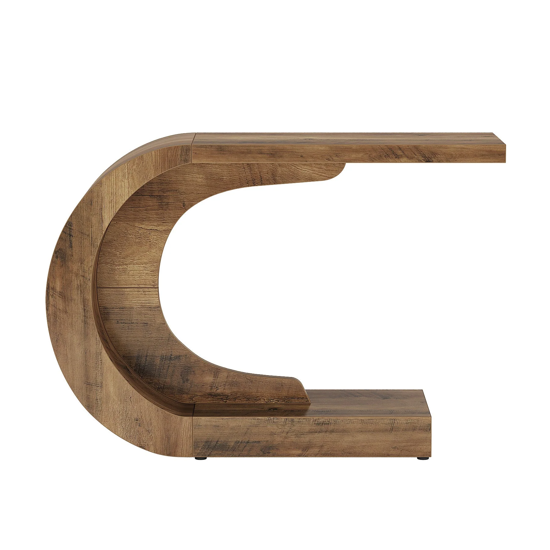 43" Console Table, C-Shaped Accent Entryway Sofa Table for Hallway - Image 10