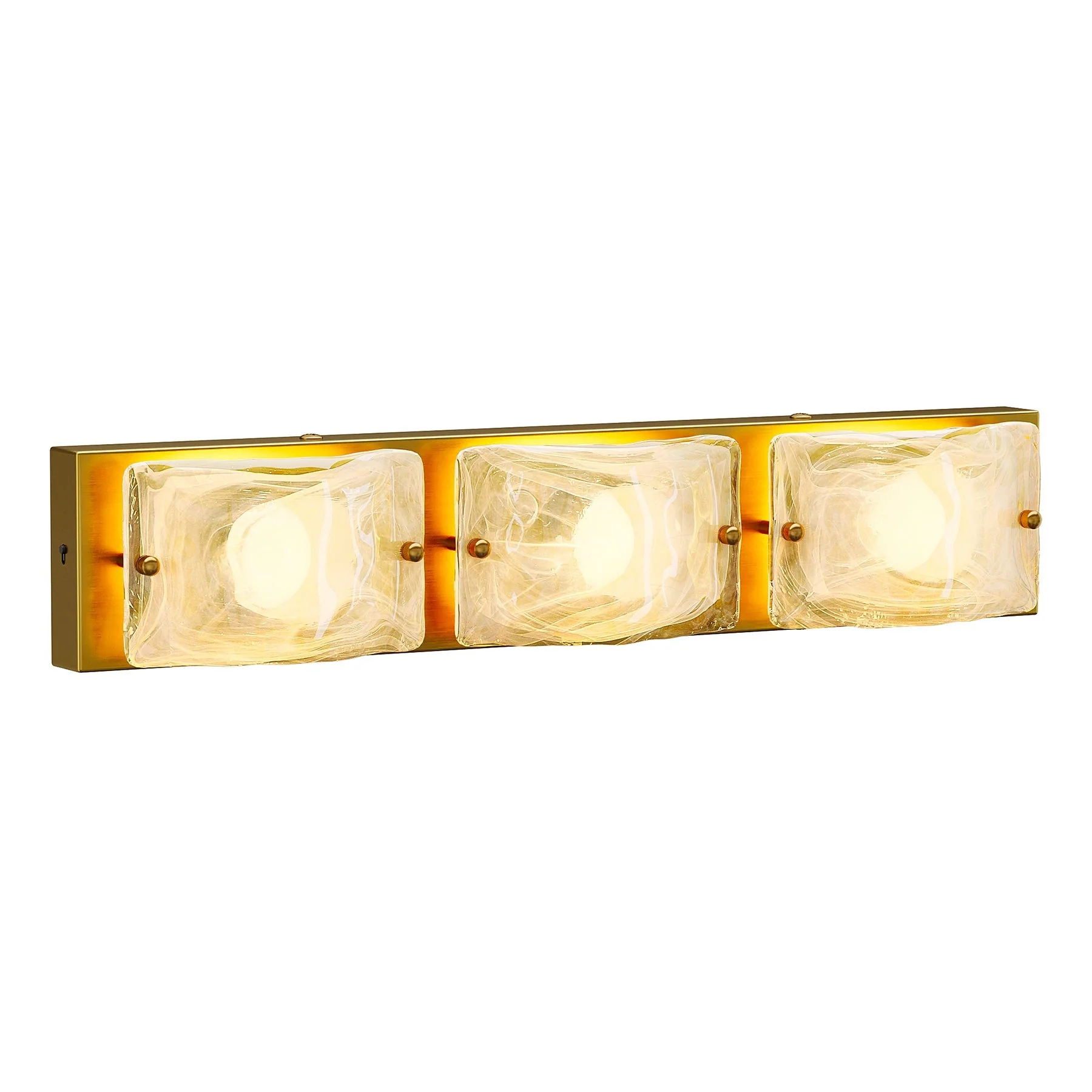 Cloud Glass Vanity Light, LED Modern Bathroom Wall Lighting Fixtures - Image 11