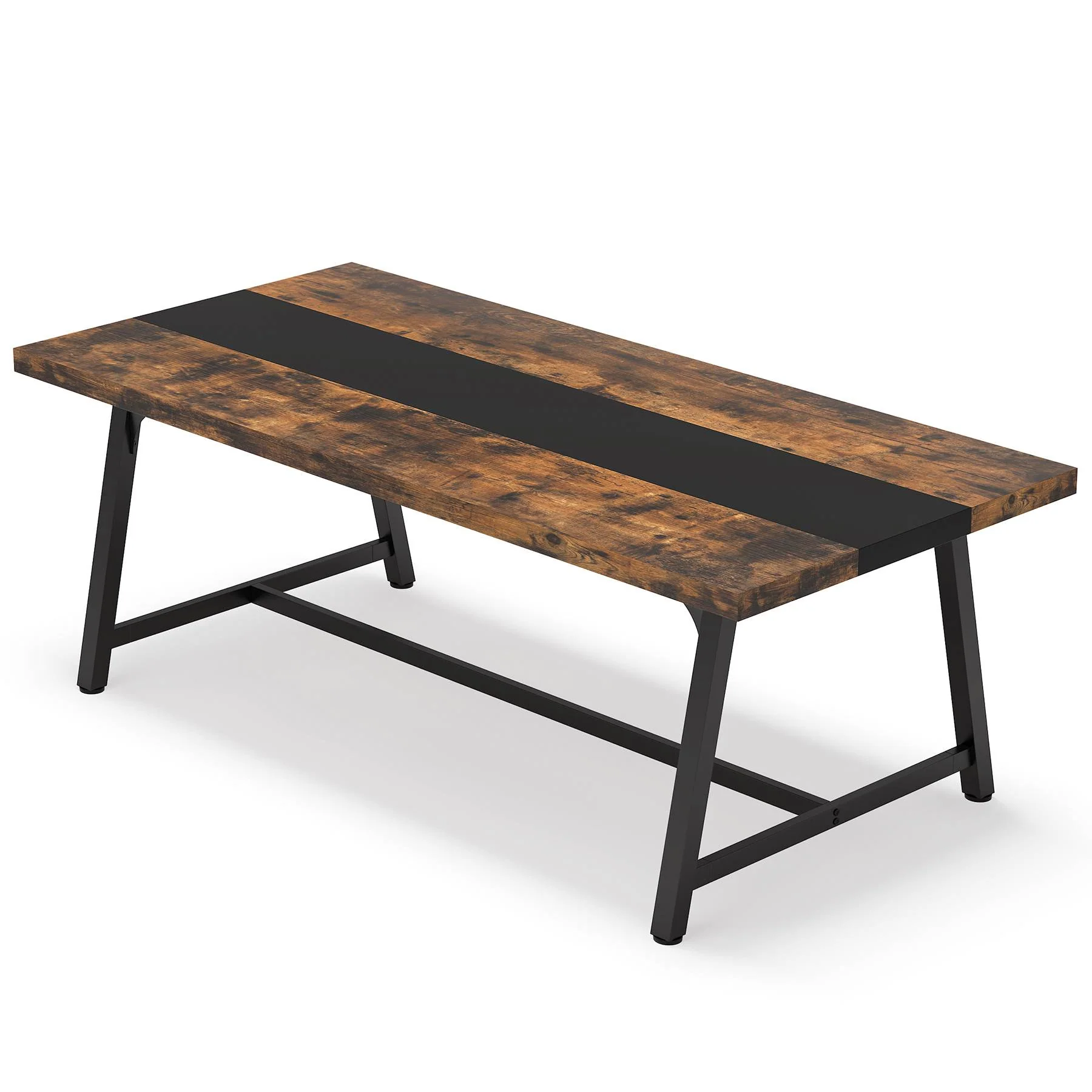 6FT Conference Table, 70.8'' Executive Desk Office Computer Meeting Table - Image 11
