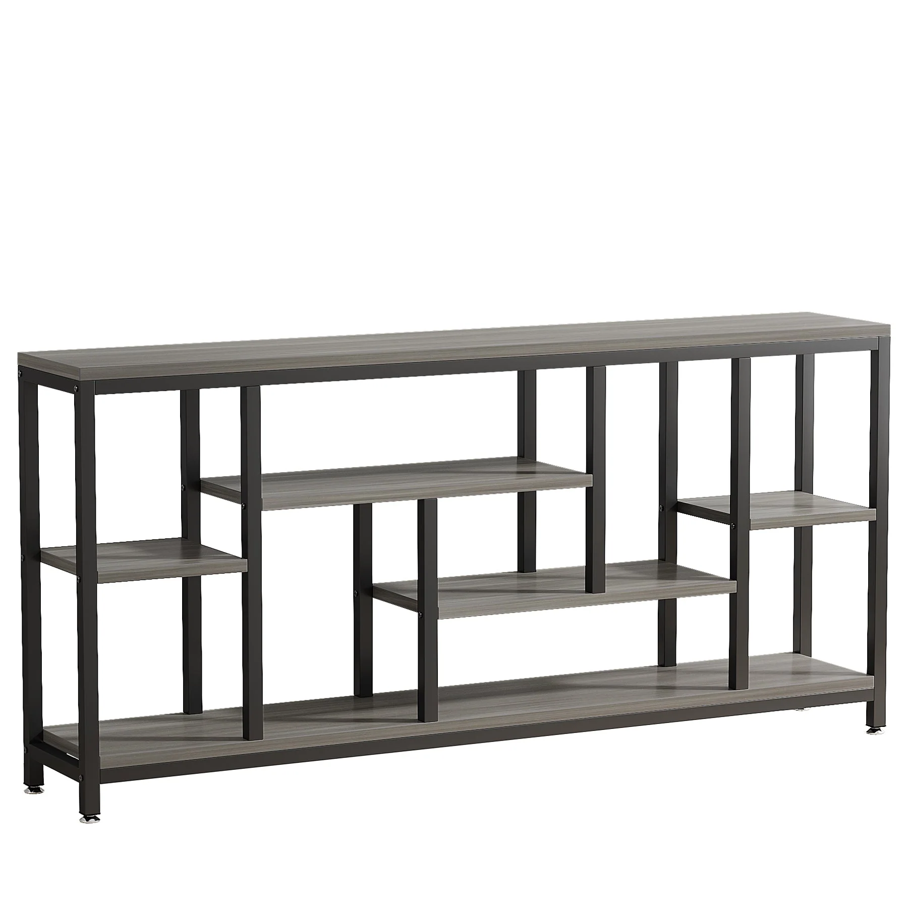 70.9" Console Table Entryway Sofa Table with Storage Shelves - Image 8