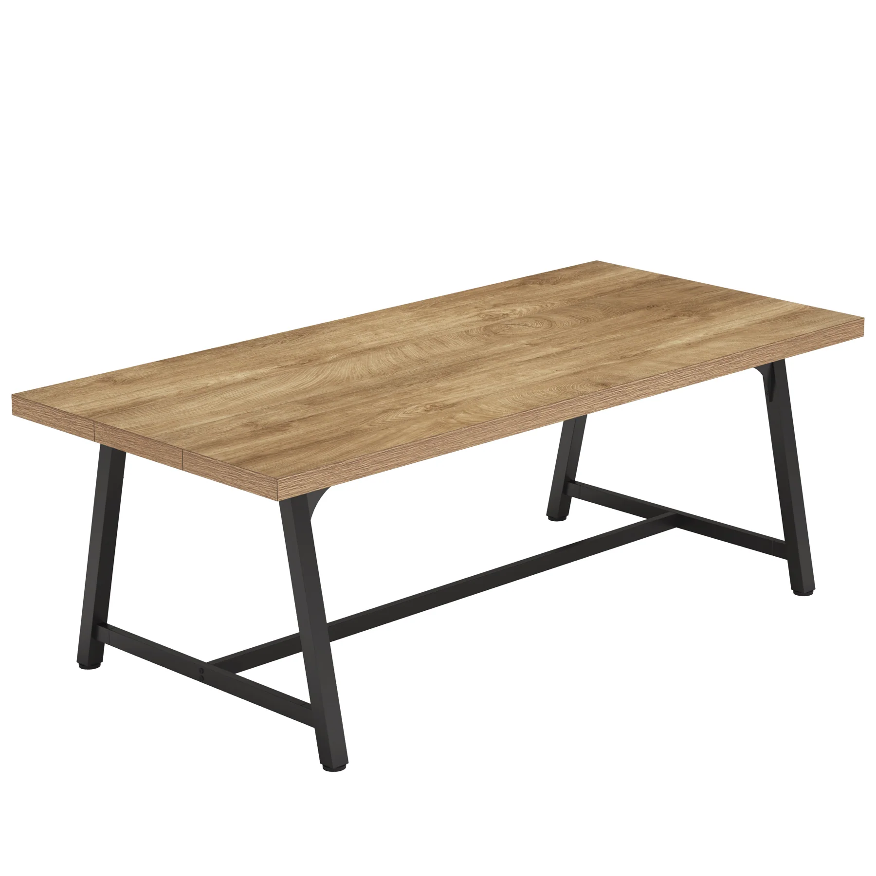 Dining Table for 8 People, 70.87" Rectangular Wood Kitchen Table - Image 11