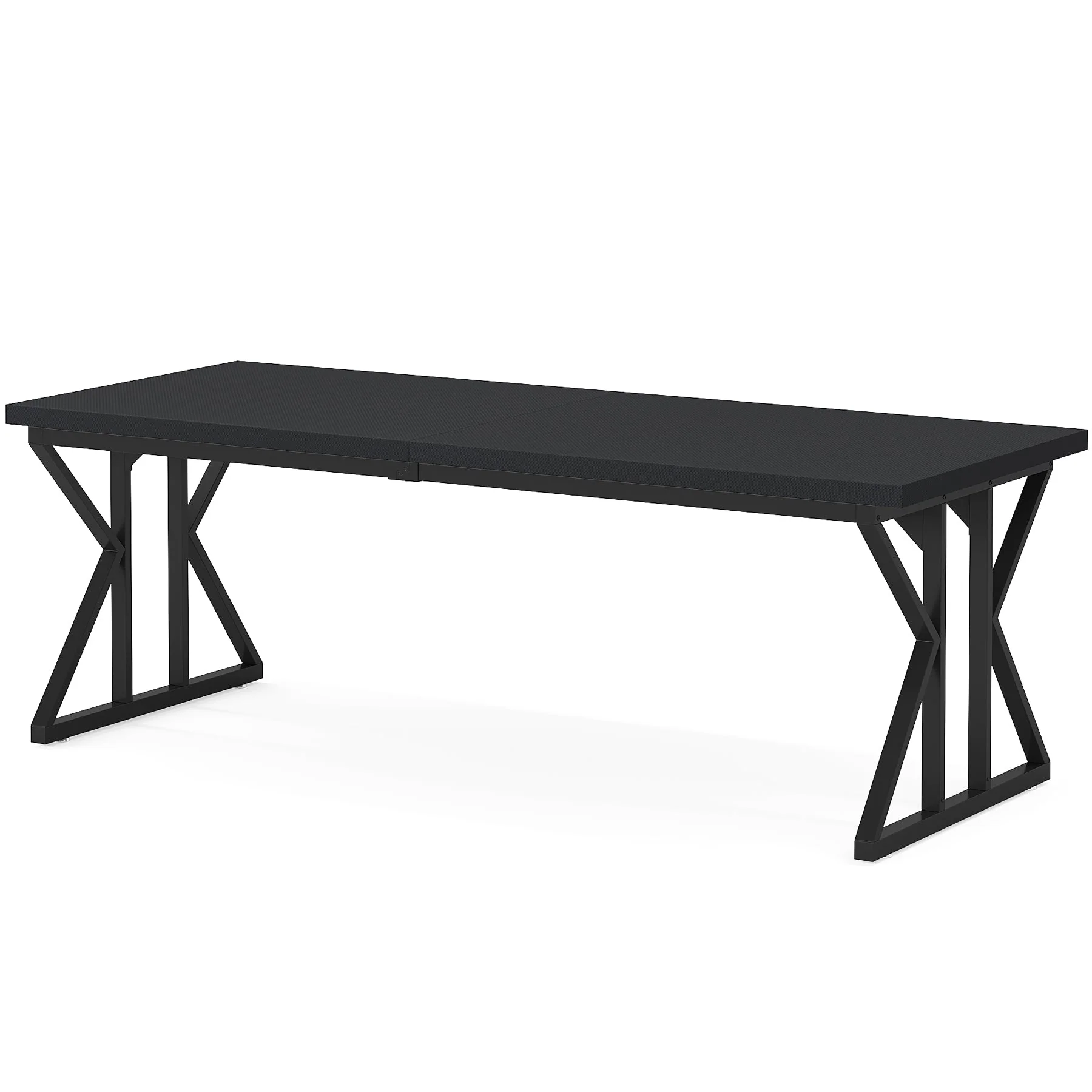 78.7" Executive Desk, Large Computer Desk Two Person Desk for Home Office - Image 9