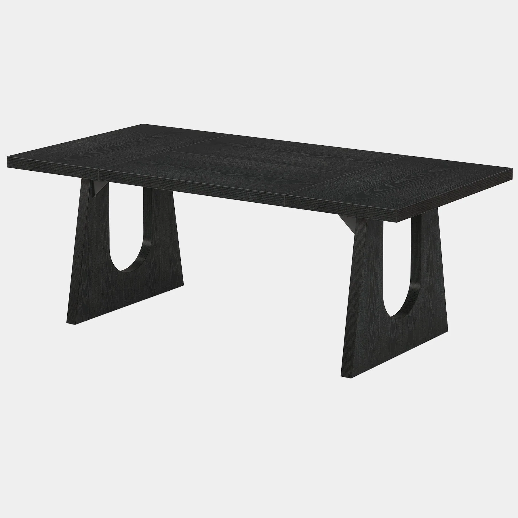 70.86" Executive Desk, Modern Computer Office Desk Workstation - Image 9