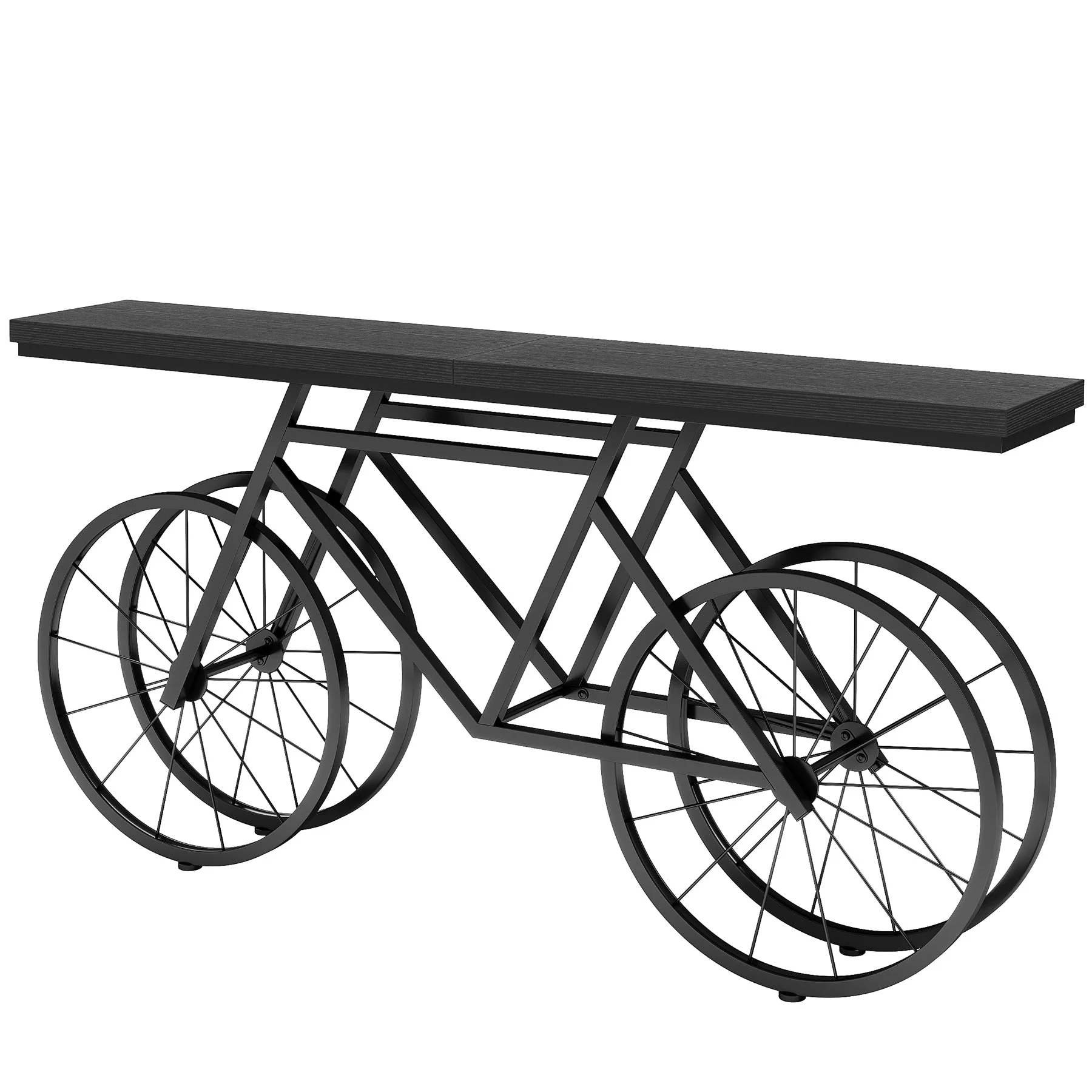 70.9" Bike Console Table, Extra Long Bicycle Tables - Image 11