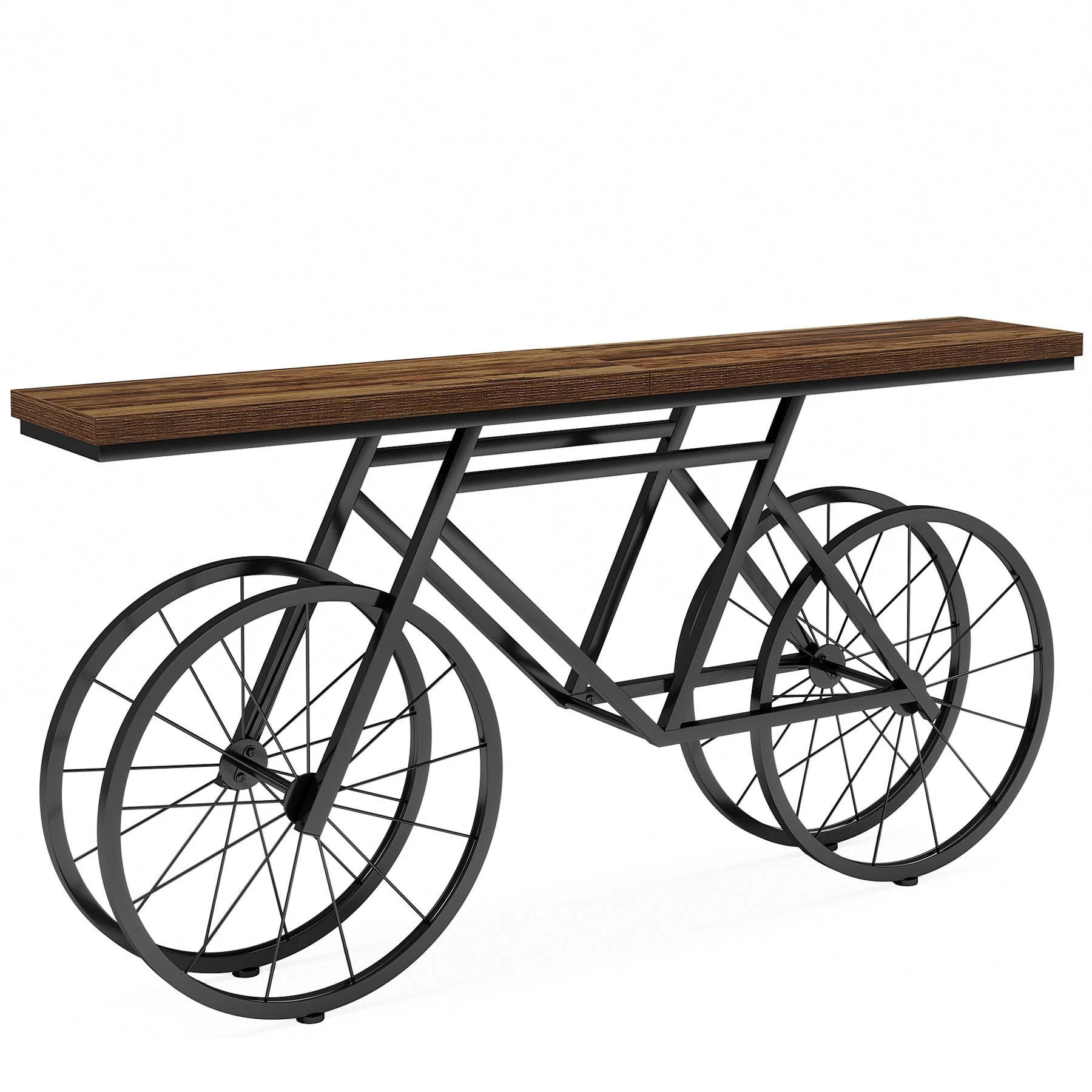 70.9" Bike Console Table, Extra Long Bicycle Tables - Image 12