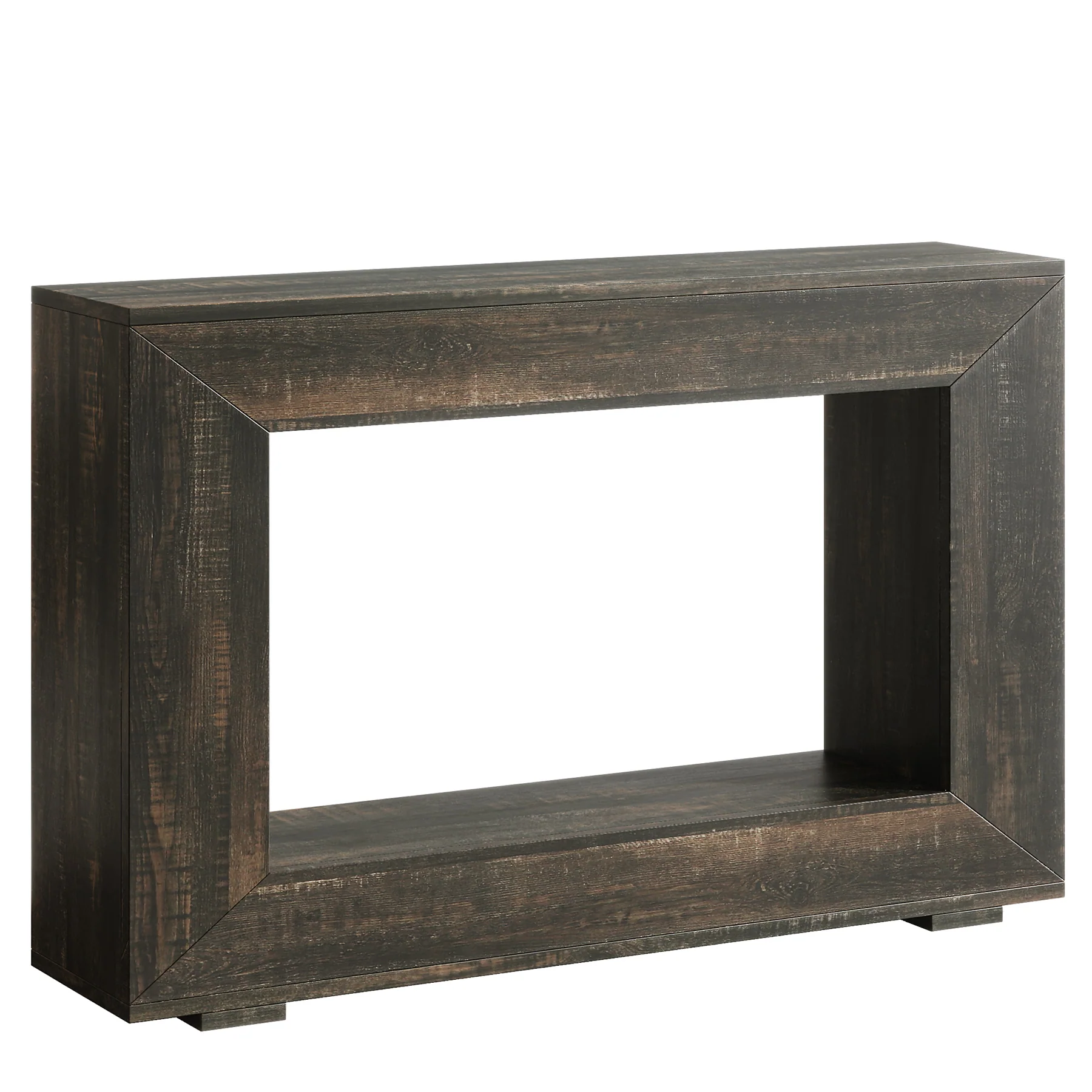 47" Farmhouse Console Table with Industrial Storage, Entryway Accent for Living Room & Entrance - Image 44