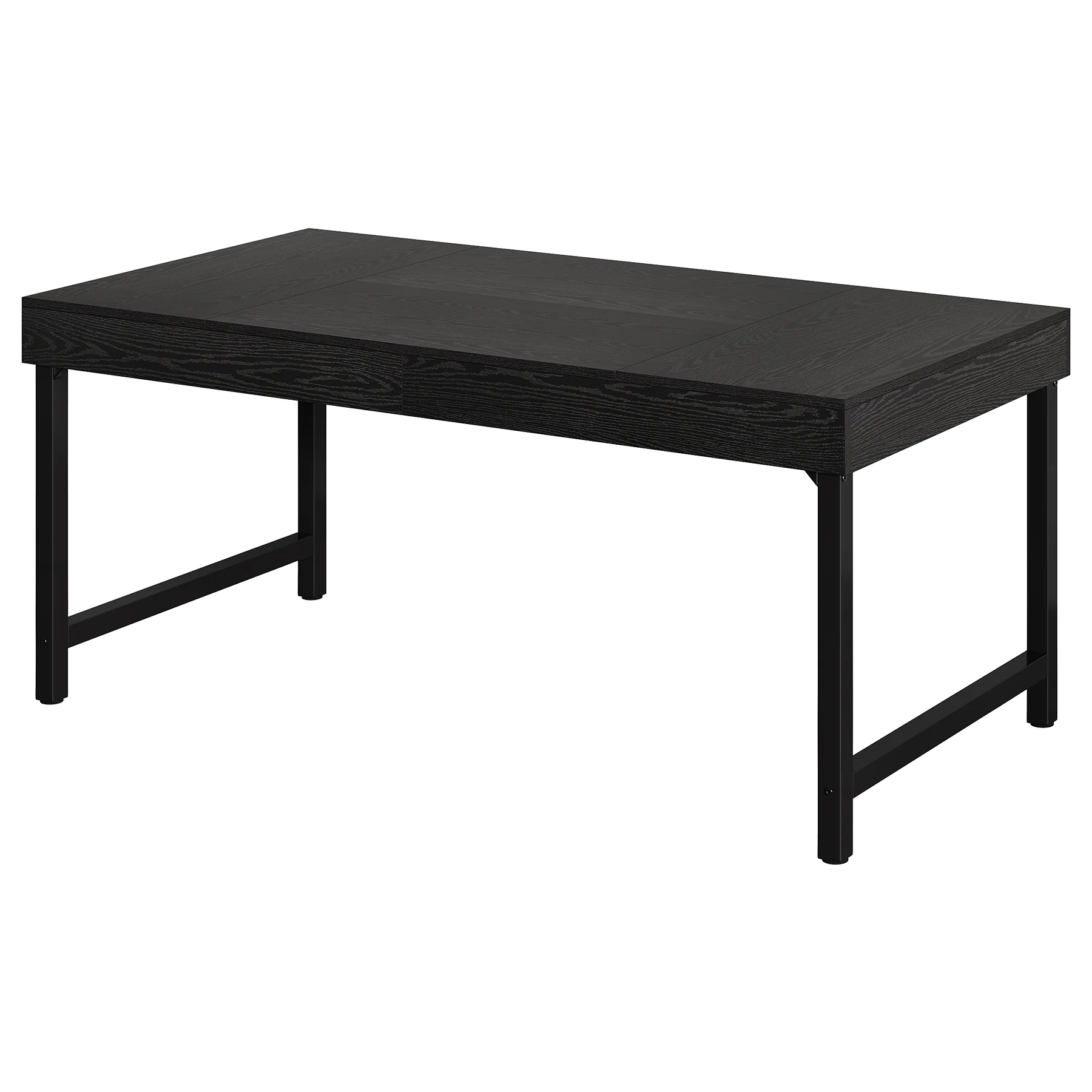 Farmhouse Dining Table, 55" Rectangular Kitchen Dinner Table for 4-6 People - Image 9