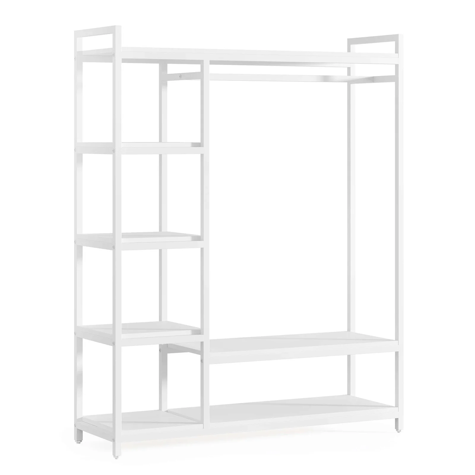 Freestanding Closet Organizer, Garment Rack with 6 Shelves - Image 11