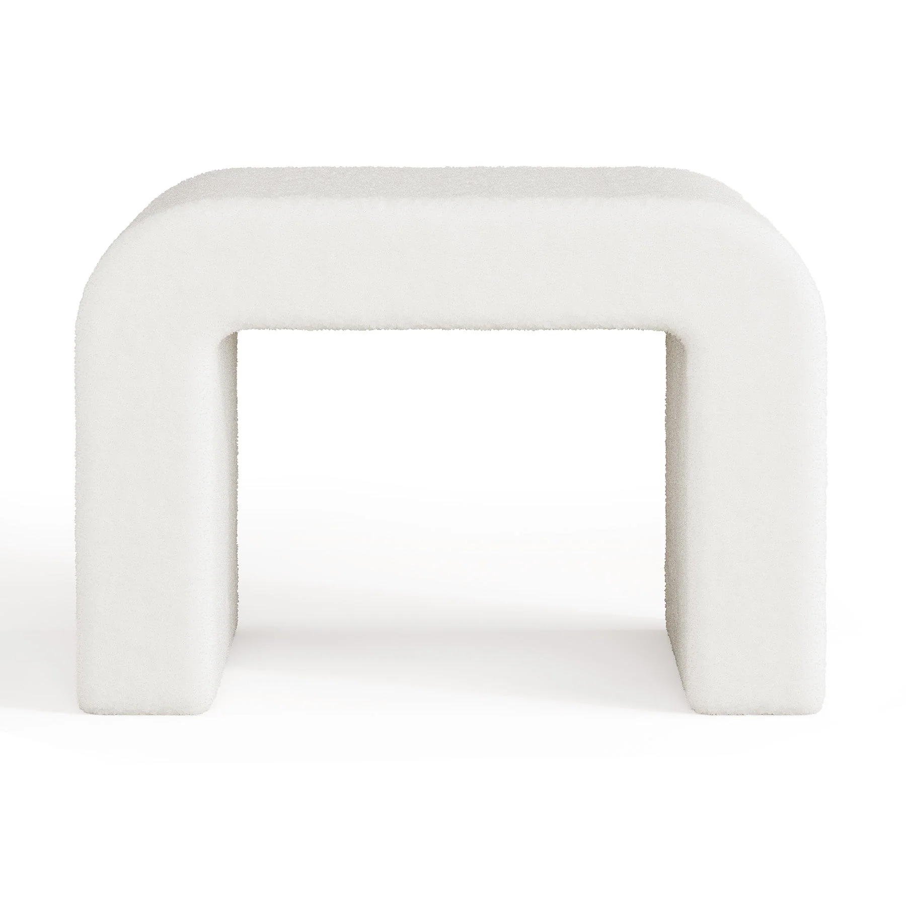 Modern Vanity Stool, Fully Assembled Upholstered Ottoman Sofa Footrest - Image 12