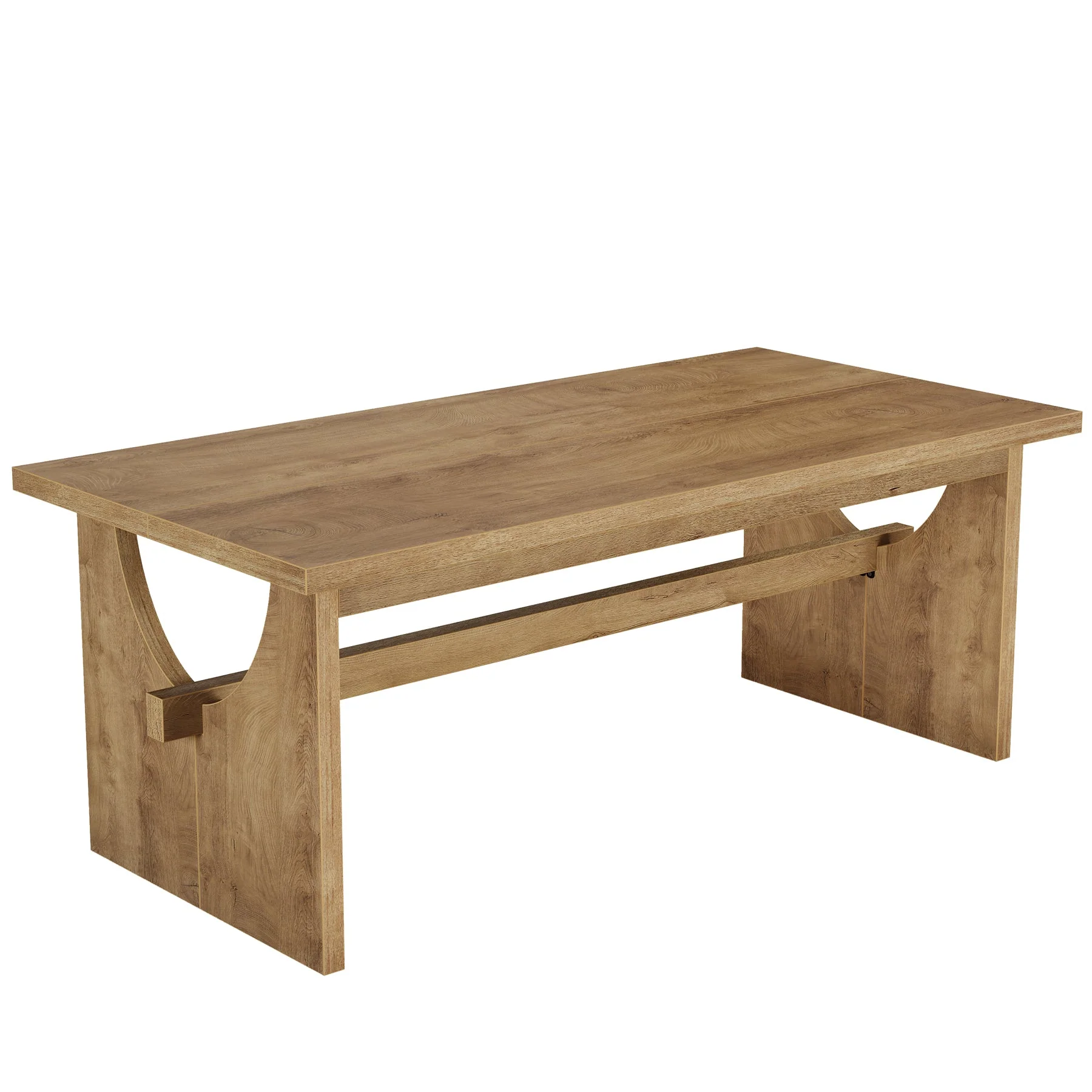 63" Executive Desk, Office Computer Desk Conference Table with Sturdy Legs - Image 9