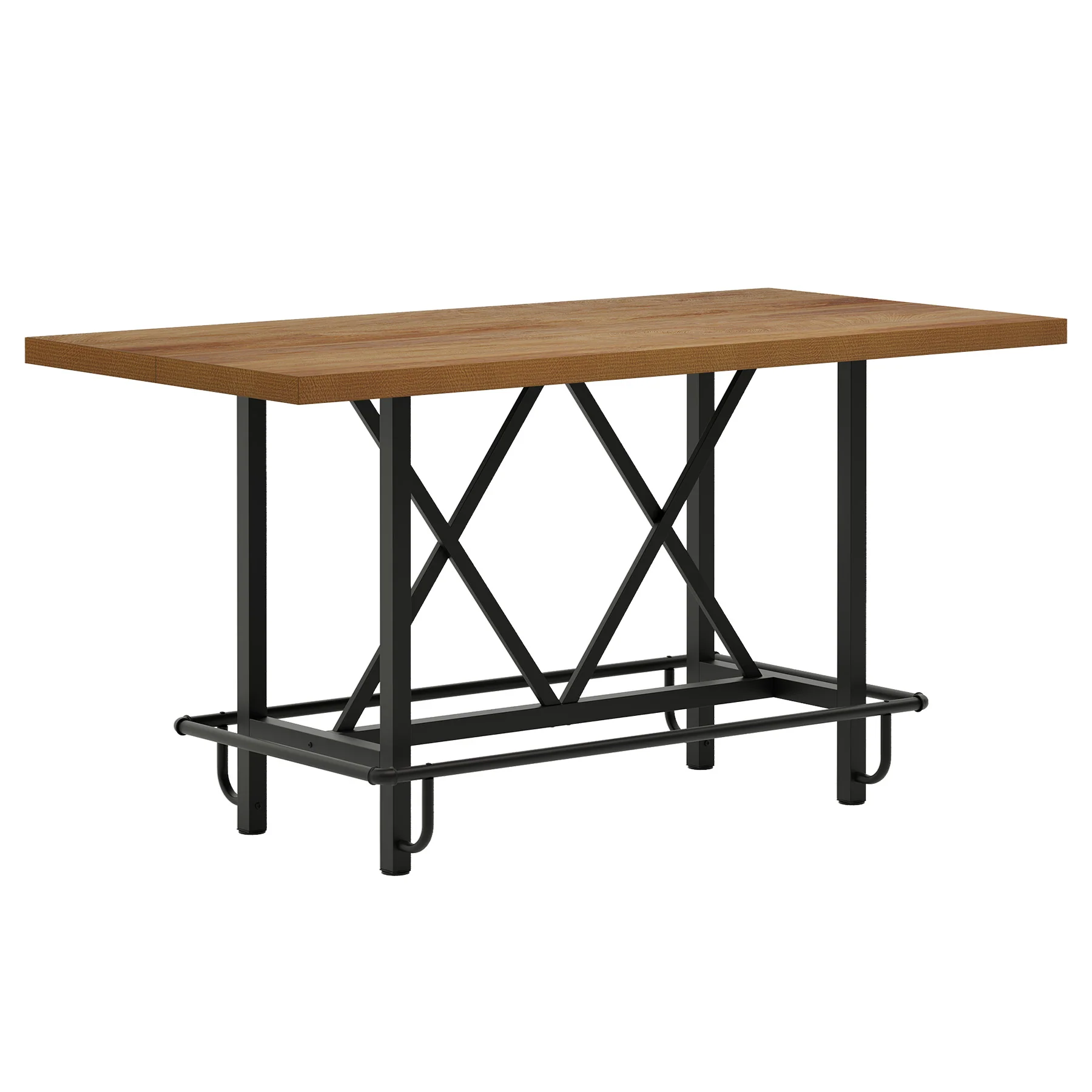 63" Dining Table, Rectangular Kitchen Table for 6 People - Image 13