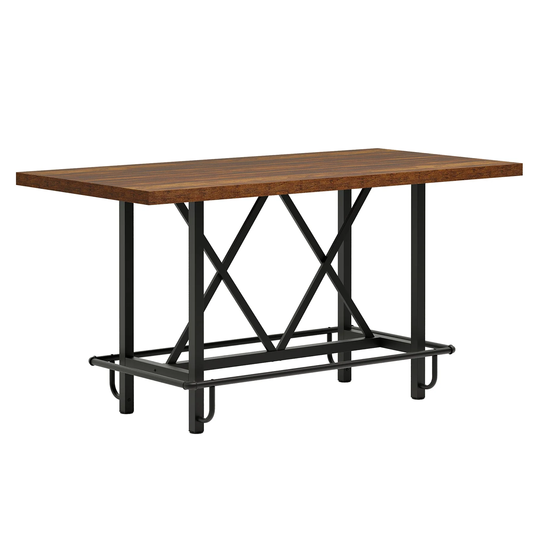 63" Dining Table, Rectangular Kitchen Table for 6 People - Image 14