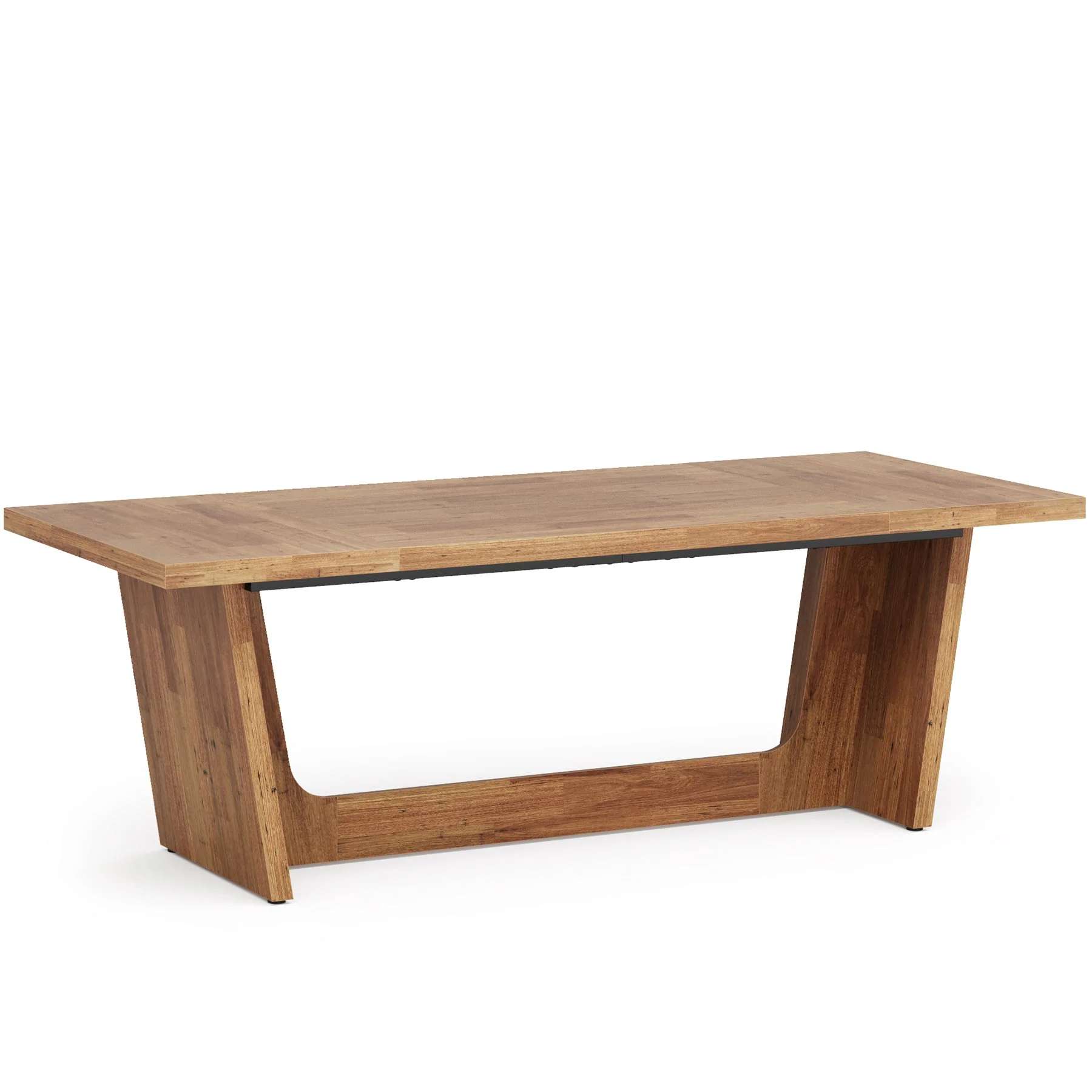 70.8-Inch Executive Desk, Wood Study Computer Desk Writing Table - Image 8