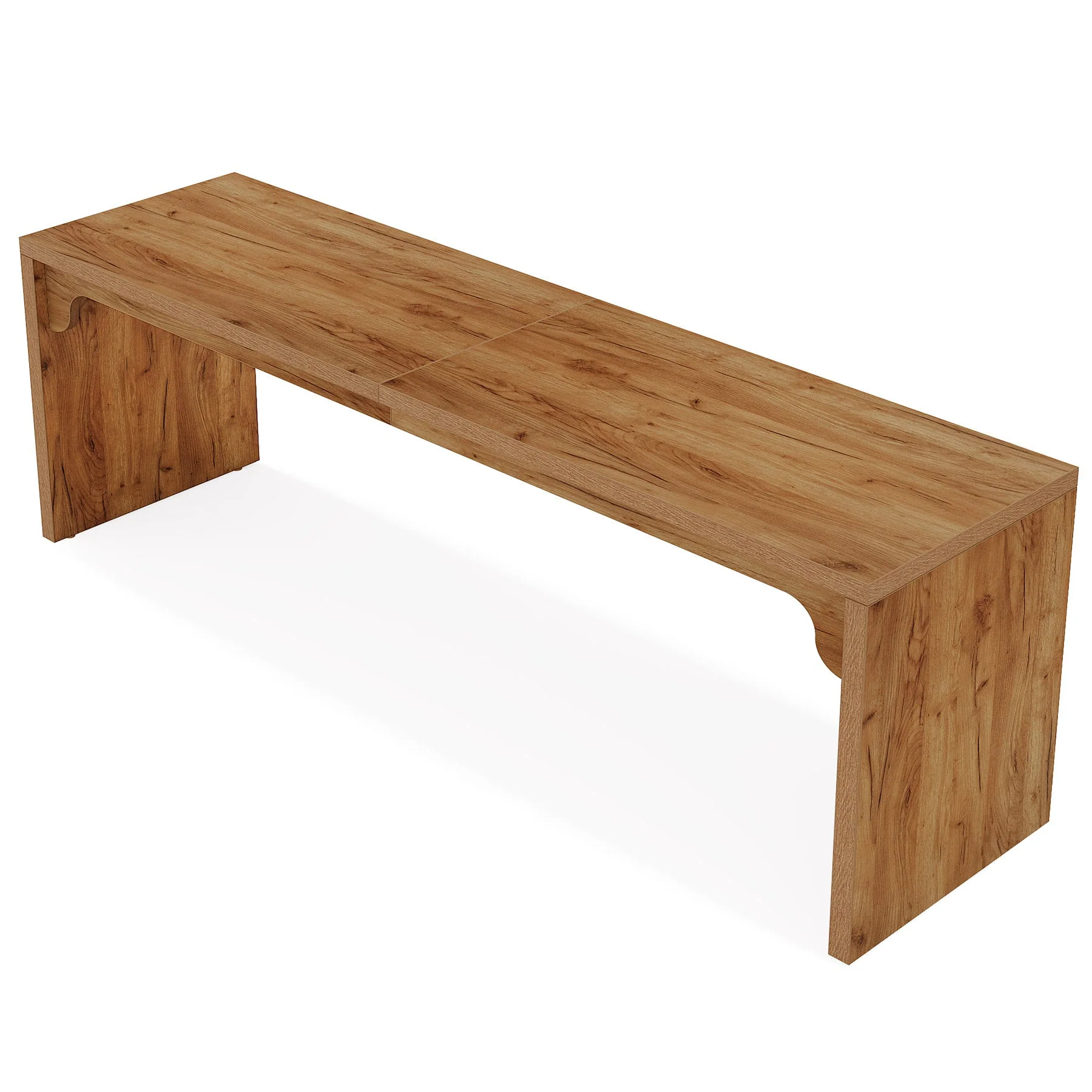 78.7" Two Person Desk, Wood Long Computer Desk Double Desk - Image 10