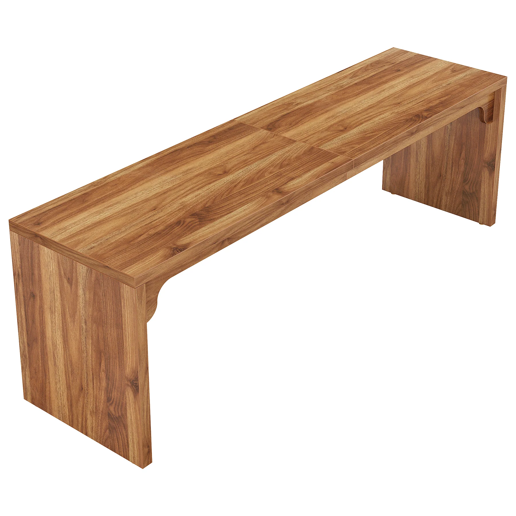 78.7" Two Person Desk, Wood Long Computer Desk Double Desk - Image 9