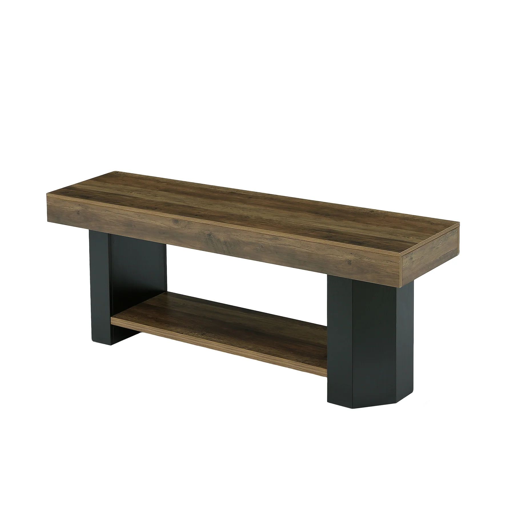 Tribesigns 63" TV Stand, Farmhouse TV Console with Shelf for Living Room - Image 12