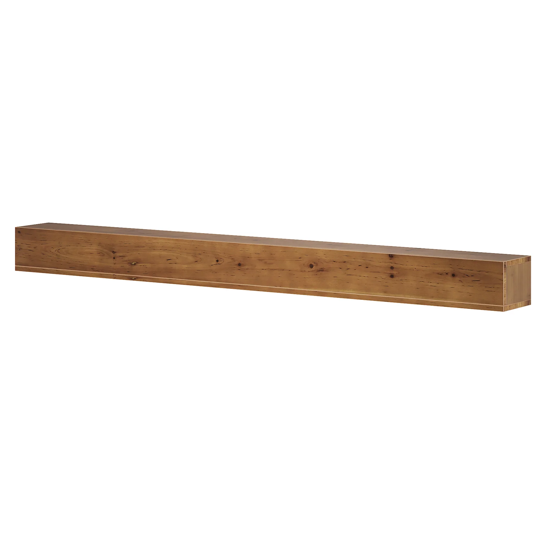 74.8" Fireplace Mantel Shelf, Wall Mounted Floating Shelves Display Shelves - Image 9