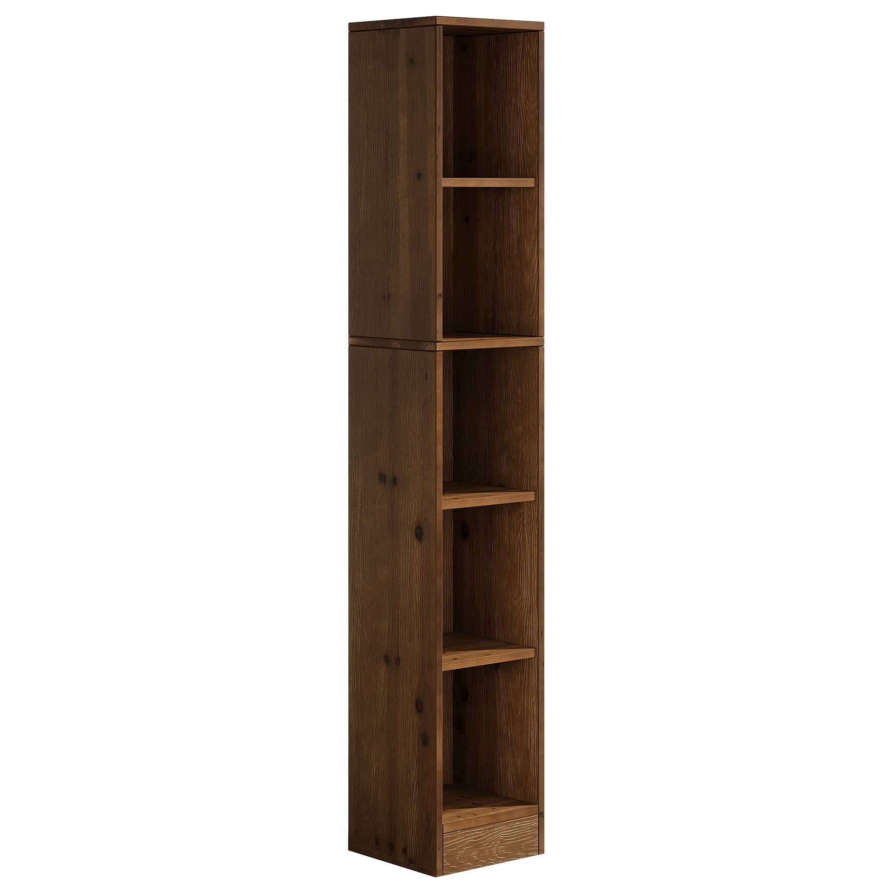 70.9" Tall Bookshelf, 5-Tier Wood Corner Bookcase Display Shelves for Home Office - Image 12