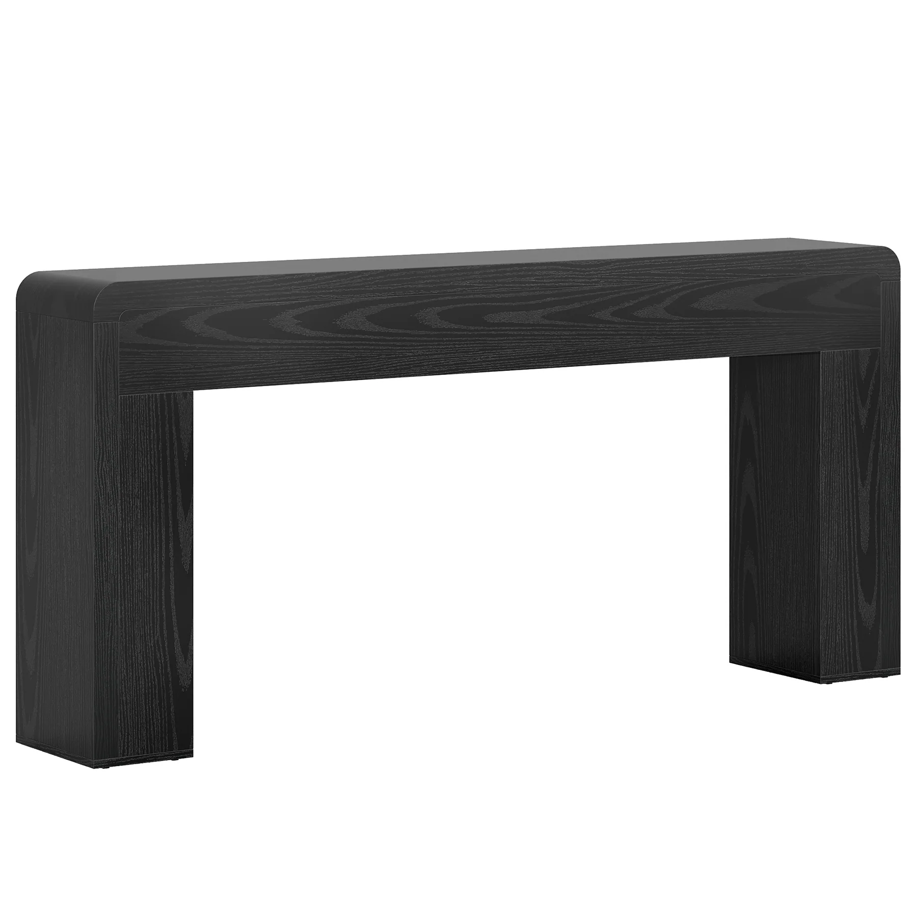 70.9" Console Table, Wooden Sofa Table Entryway Console Foyer Table - Image 11